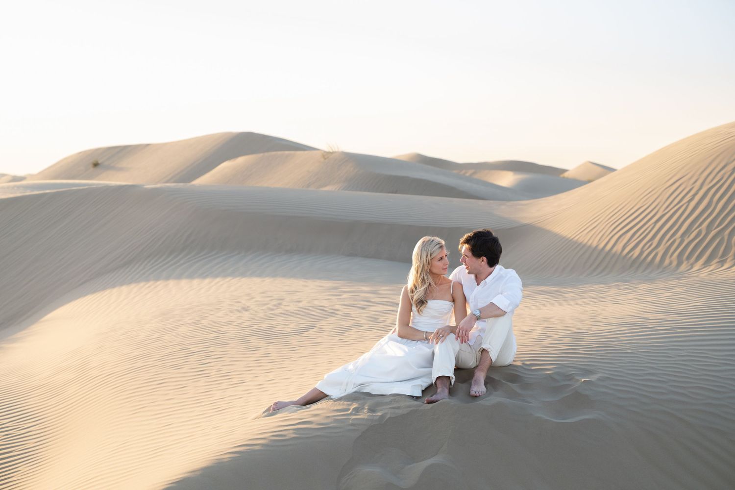 Engagement photoshoot desert Dubai Abu Dhabi Celine Grassy Photography
