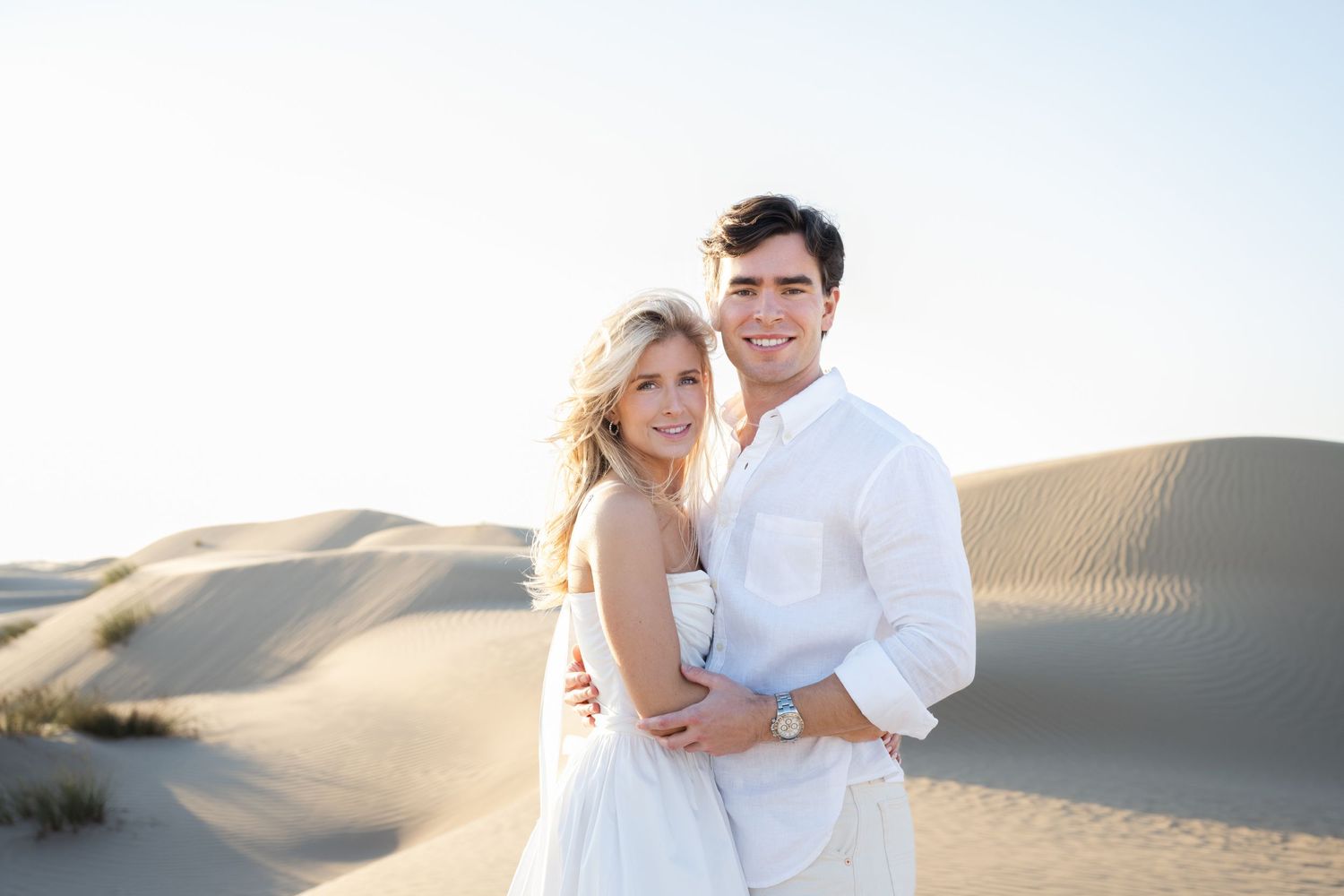 Engagement photoshoot desert Dubai Abu Dhabi Celine Grassy Photography