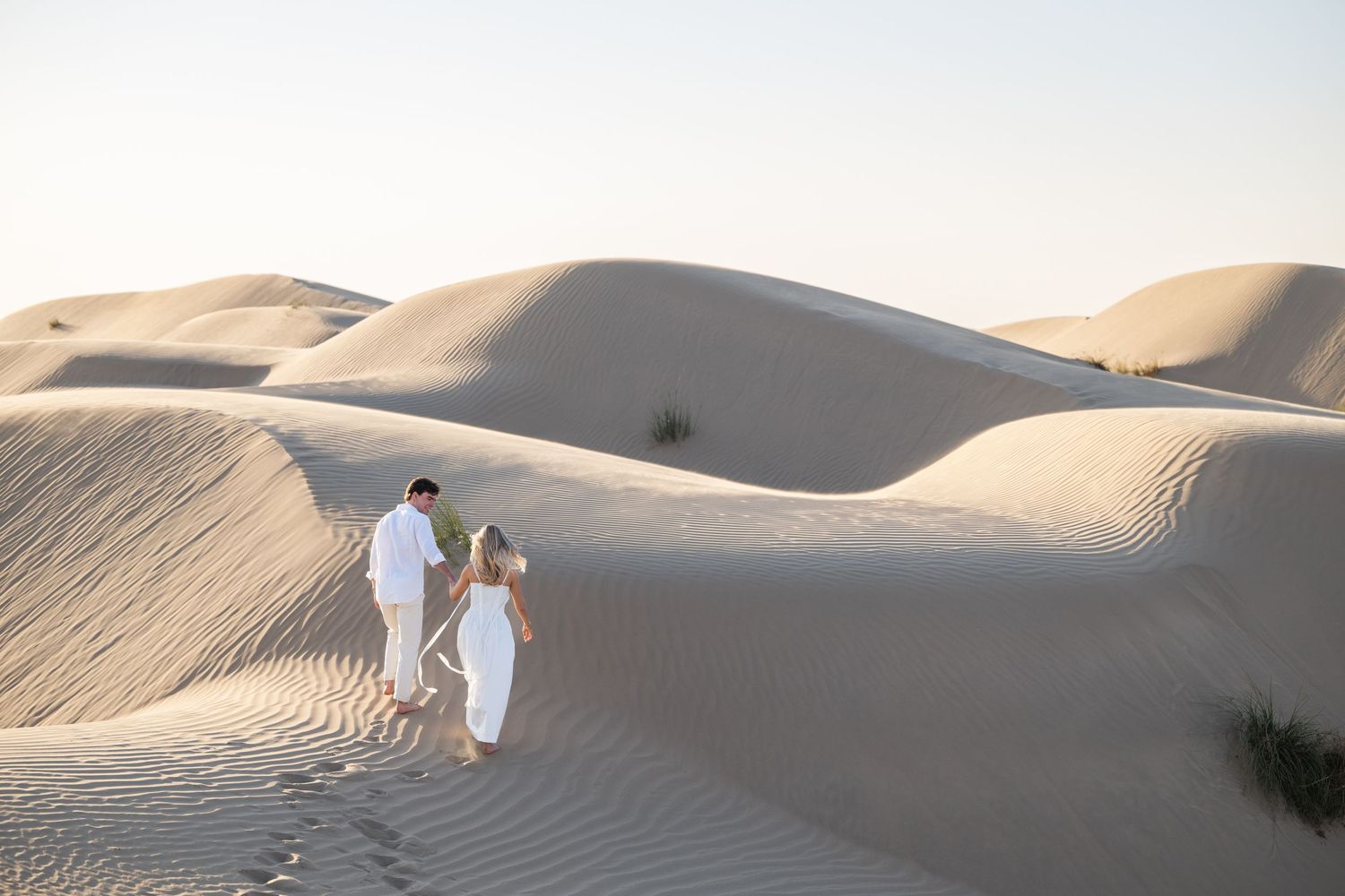 Engagement photoshoot desert Dubai Abu Dhabi Celine Grassy Photography