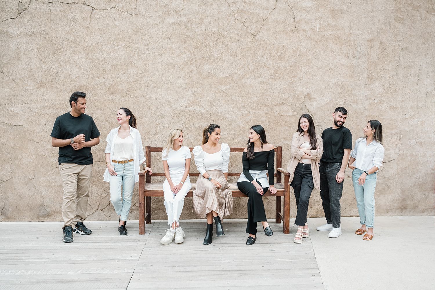 Portrait team session Old Dubai