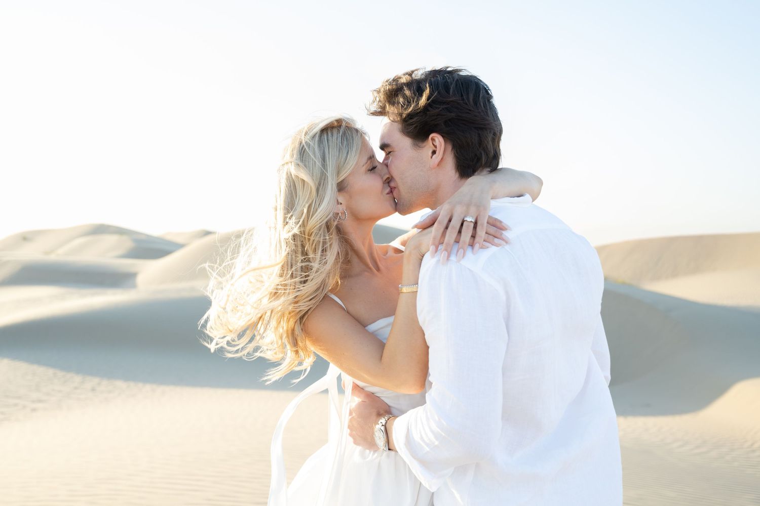 Engagement photoshoot desert Dubai Abu Dhabi Celine Grassy Photography