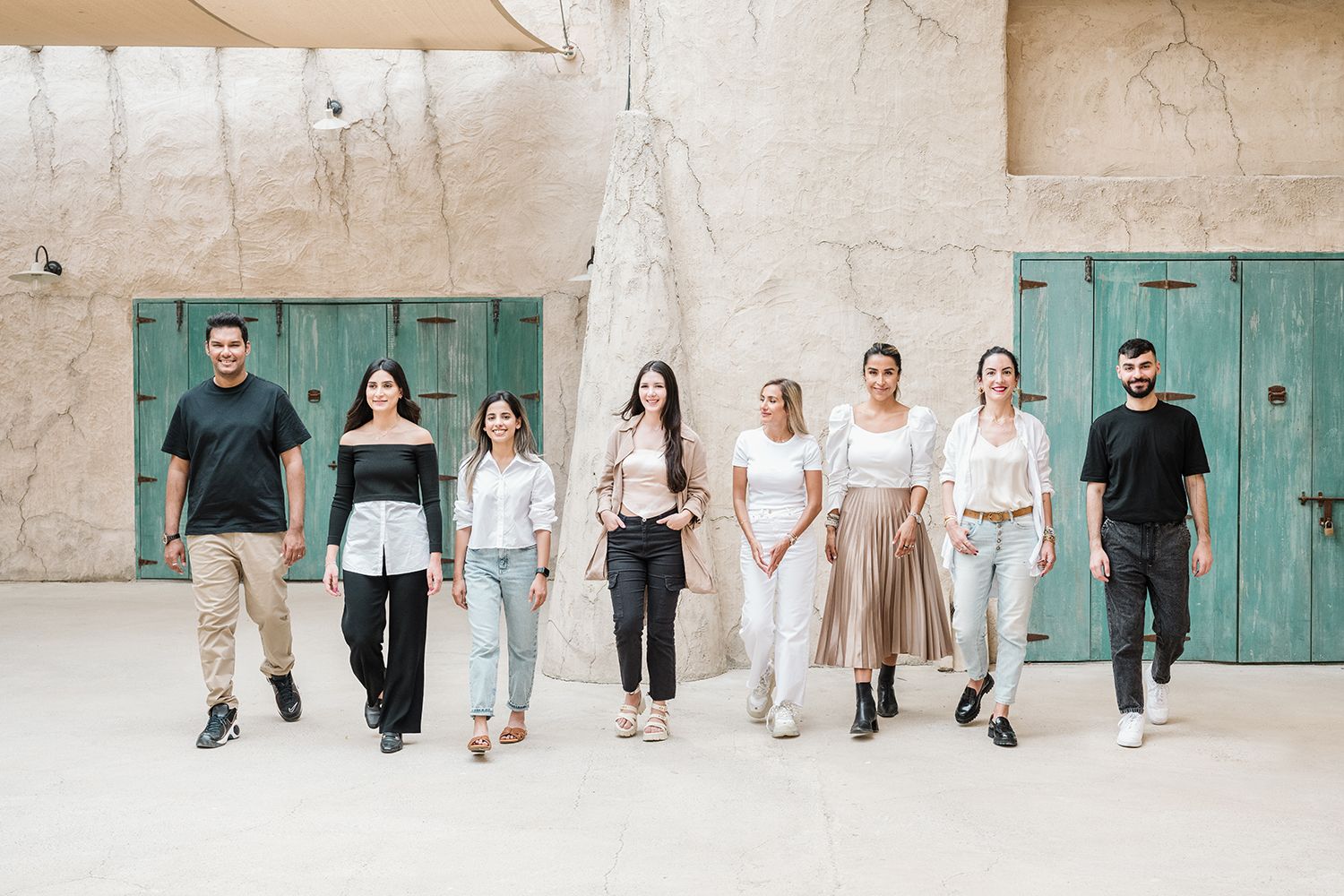 Portrait team session Old Dubai