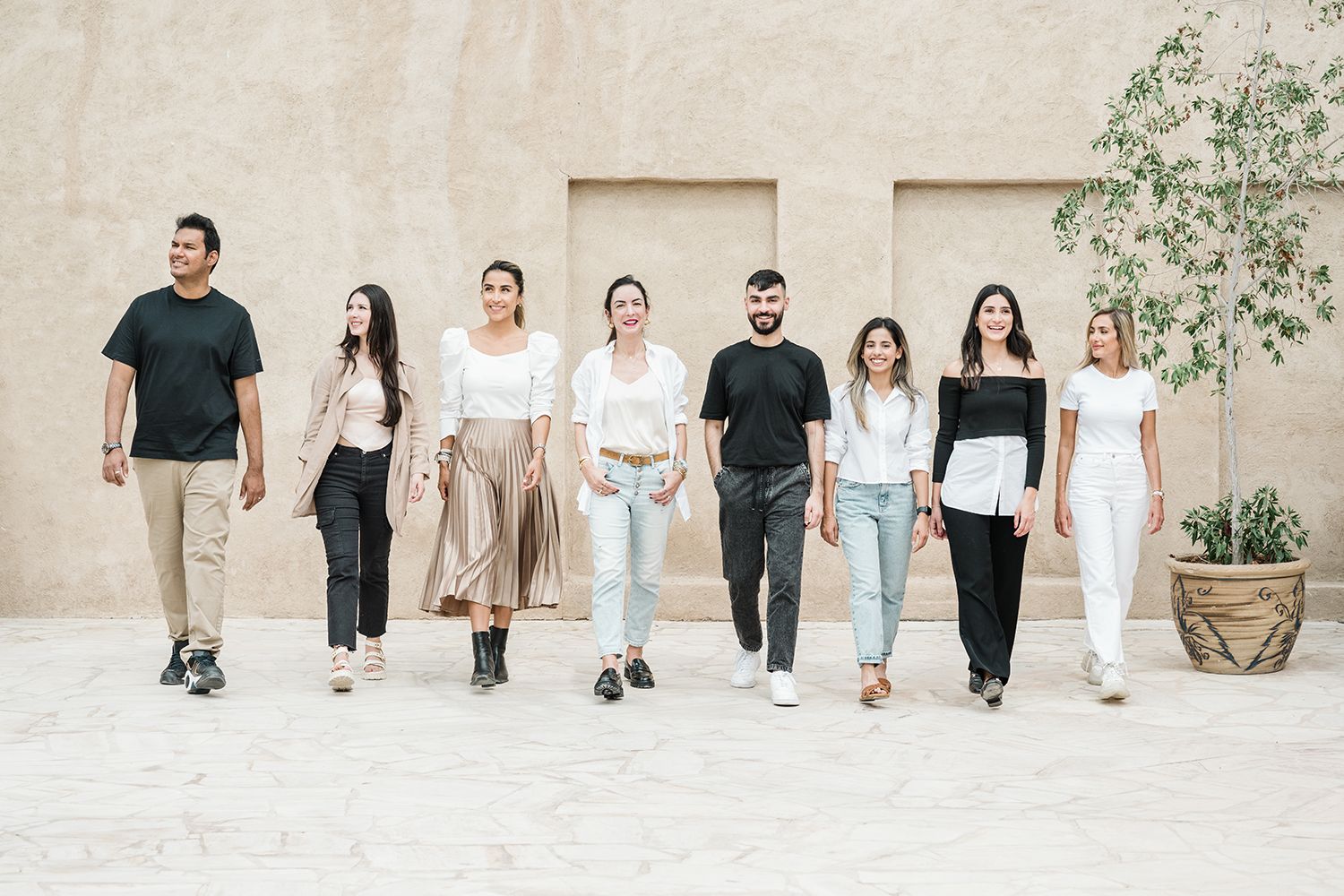 Portrait team session Old Dubai