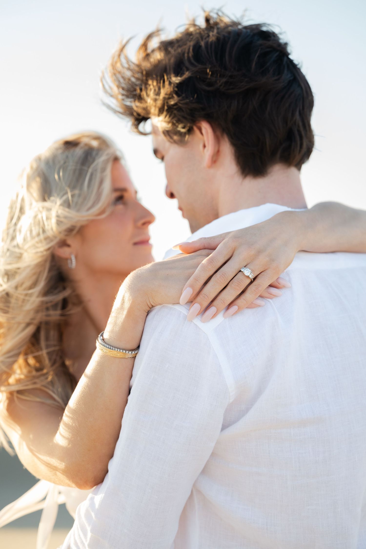 Engagement photoshoot desert Dubai Abu Dhabi Celine Grassy Photography
