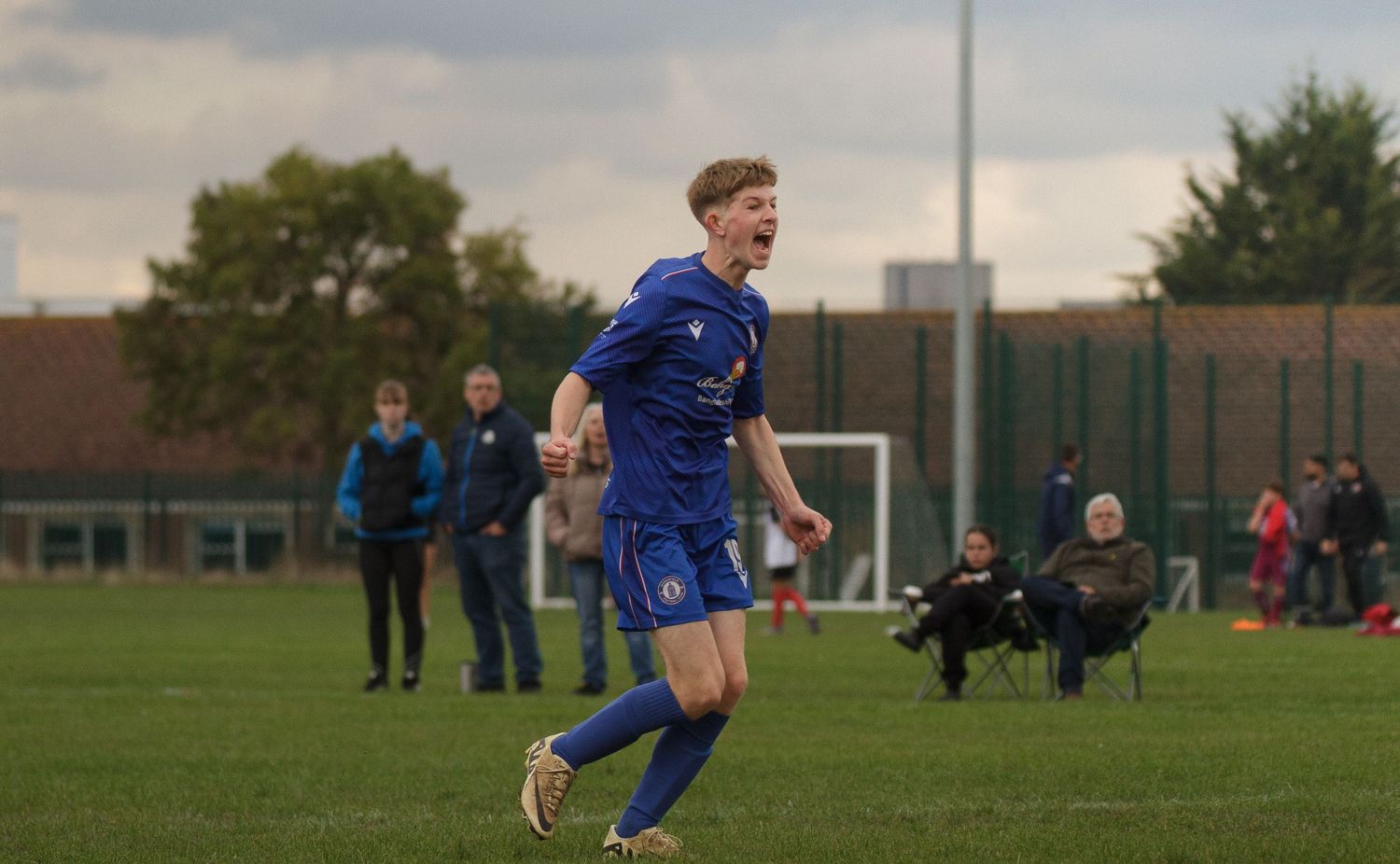Pure passion after the first goal