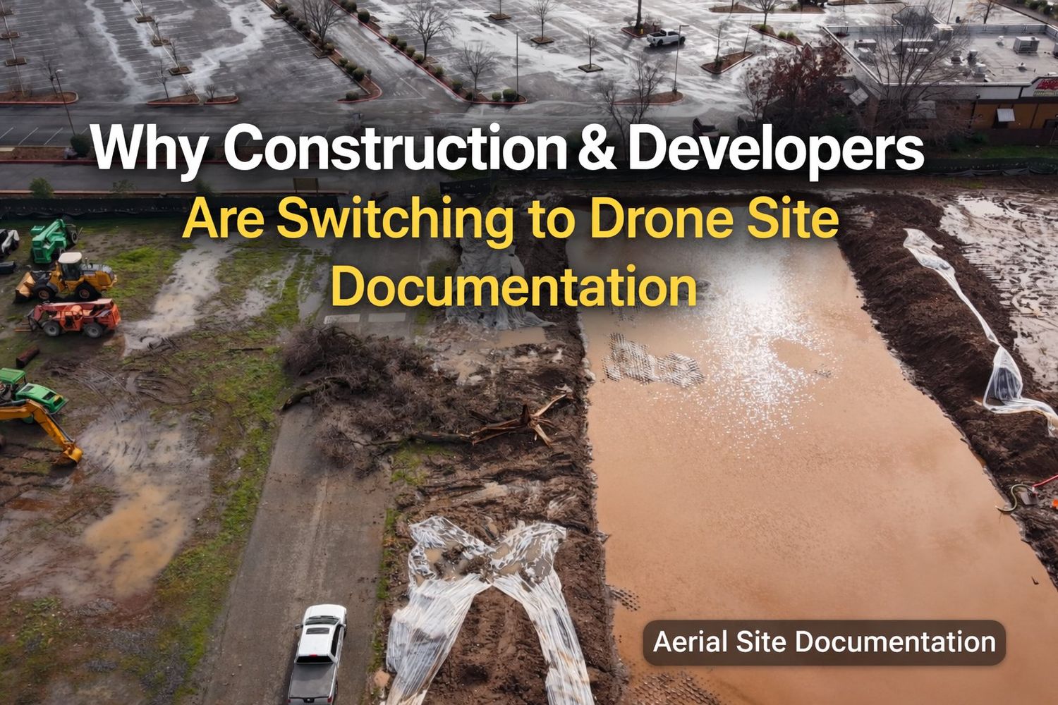 Thumbnail for video: Why COnstruction and Developers are switching to Drone Site Documentation