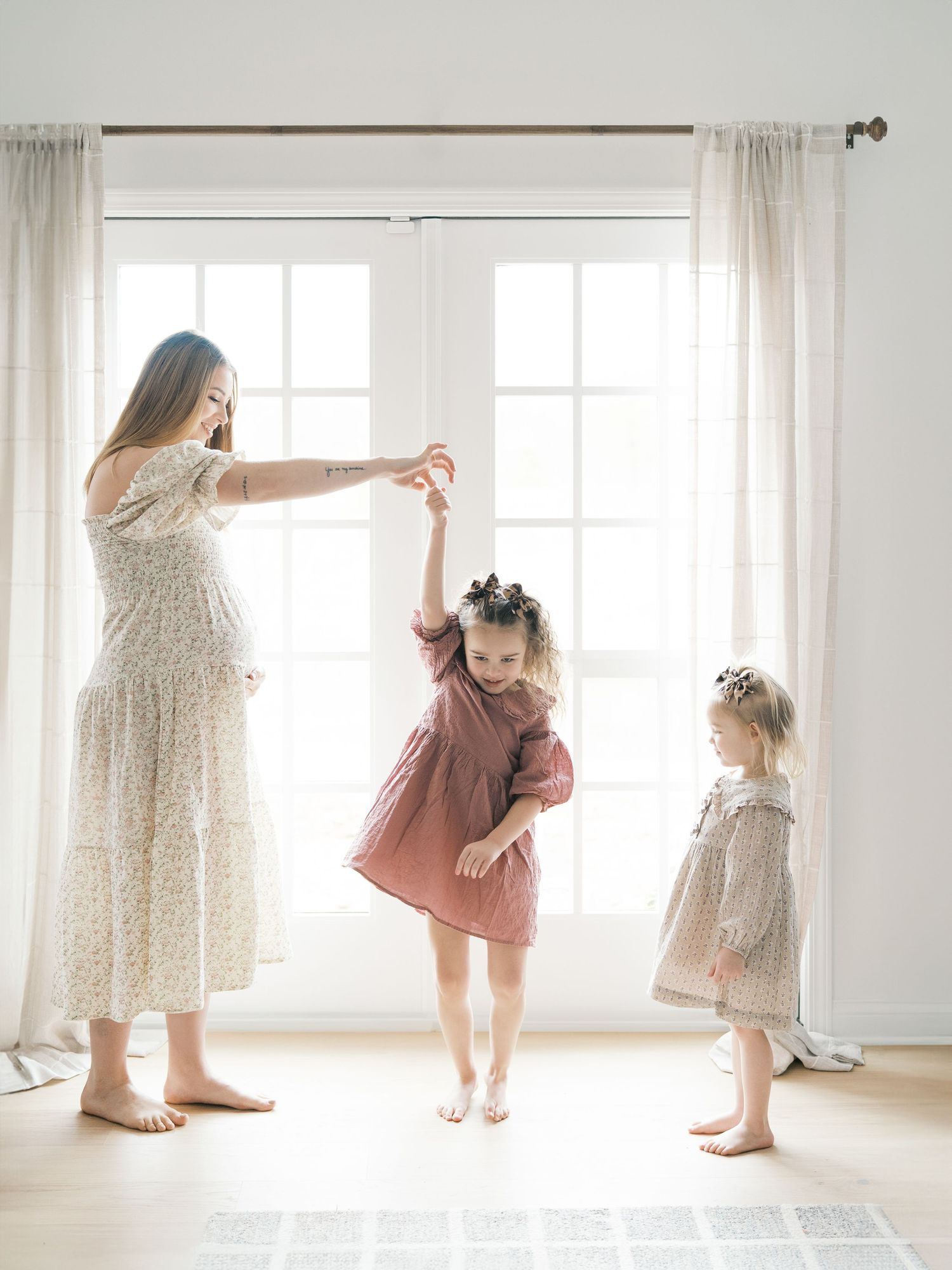 In-Home Maternity Session in Valparaiso, Indiana near Chicago