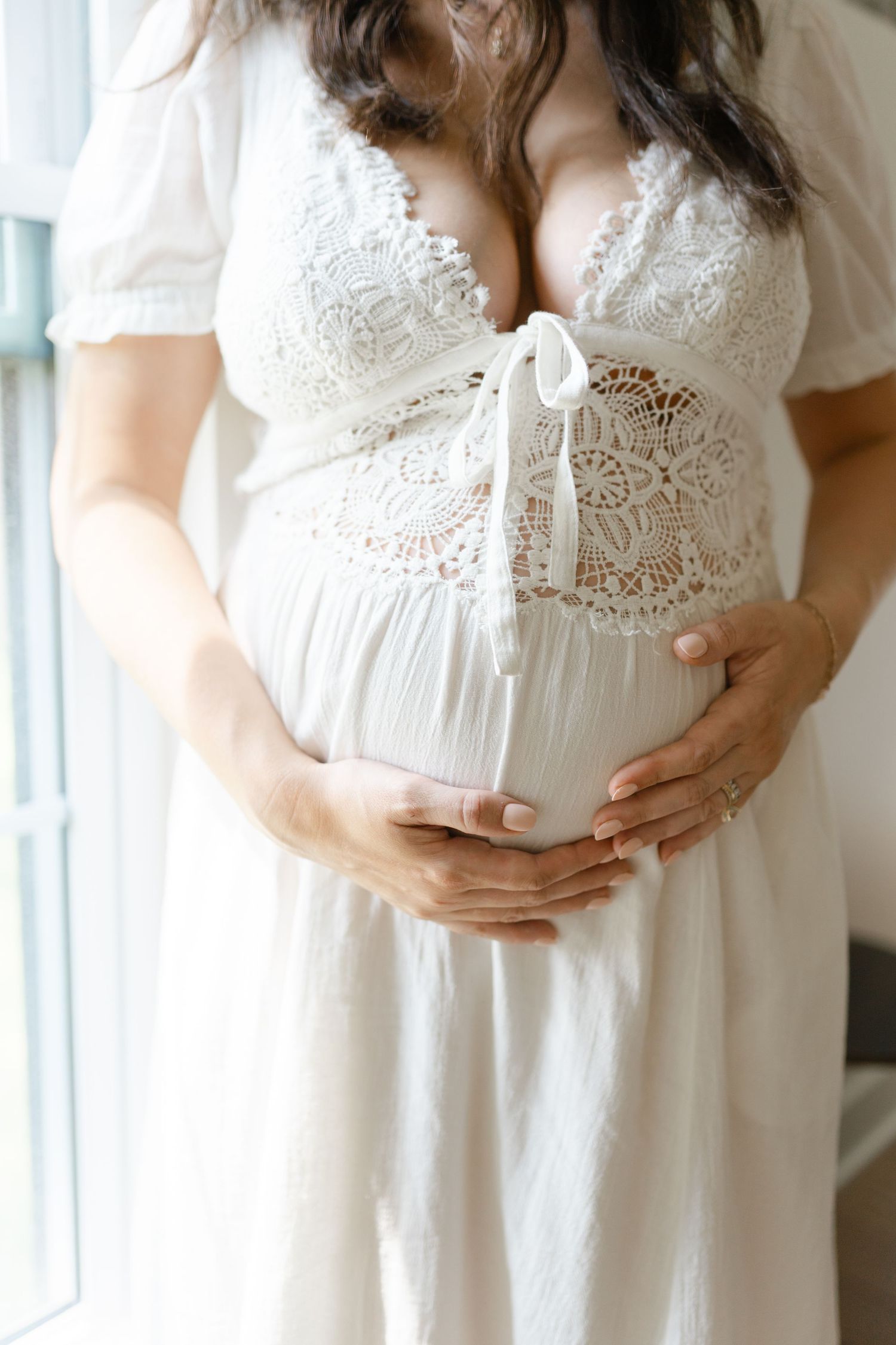 At home maternity lifestyle session in Valparaisao, Indiana