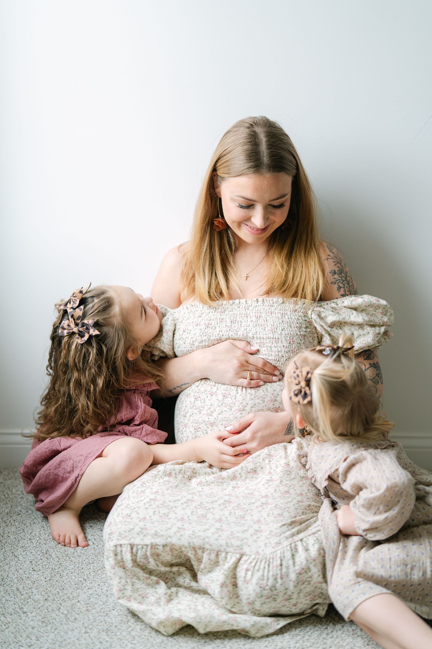 In-Home Maternity Session in Valparaiso, Indiana near Chicago