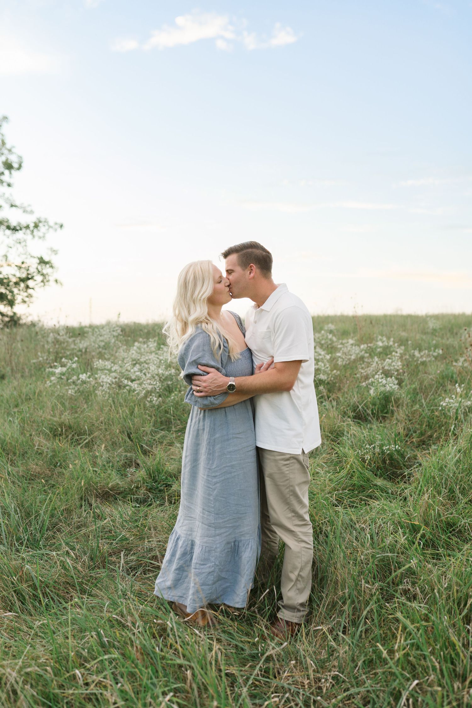 Six Month Baby Milestone Session in Crown, Indiana, near Chicago