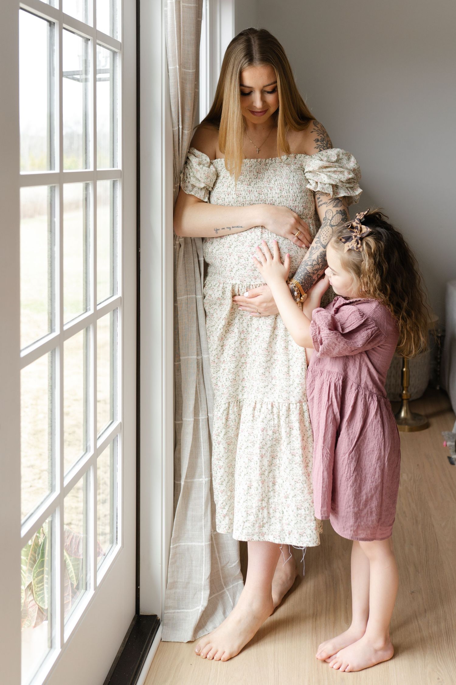 In-Home Maternity Session in Valparaiso, Indiana near Chicago