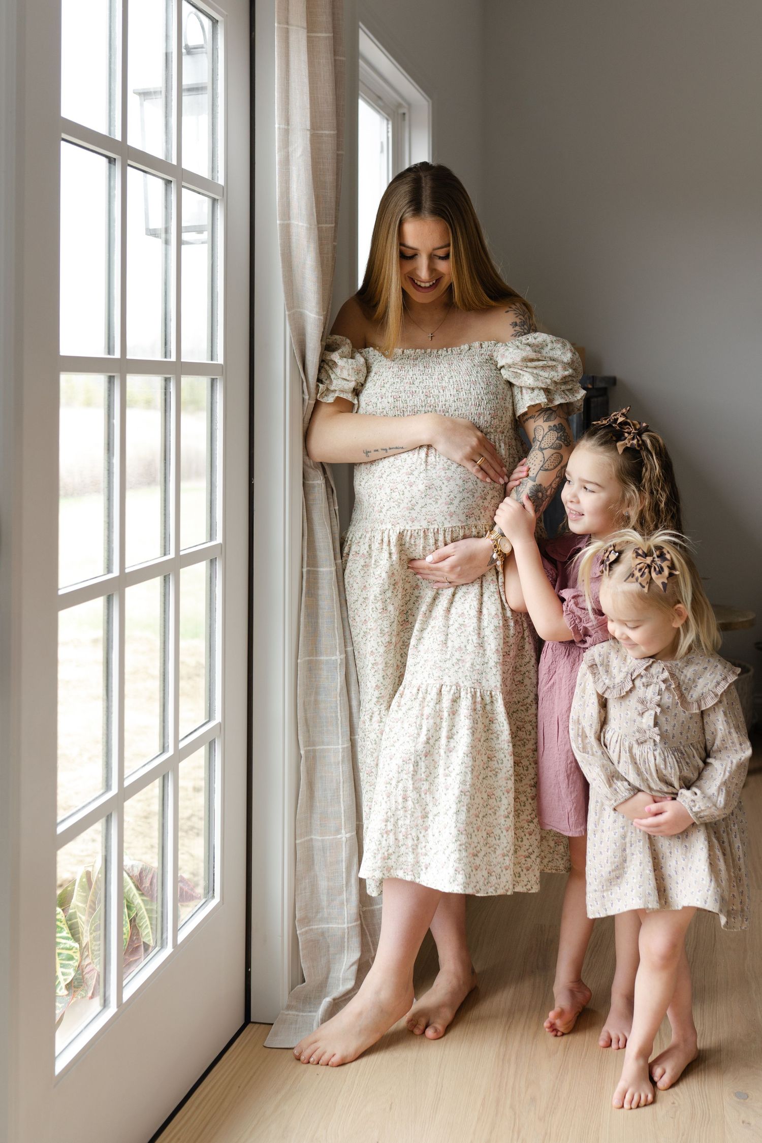In-Home Maternity Session in Valparaiso, Indiana near Chicago