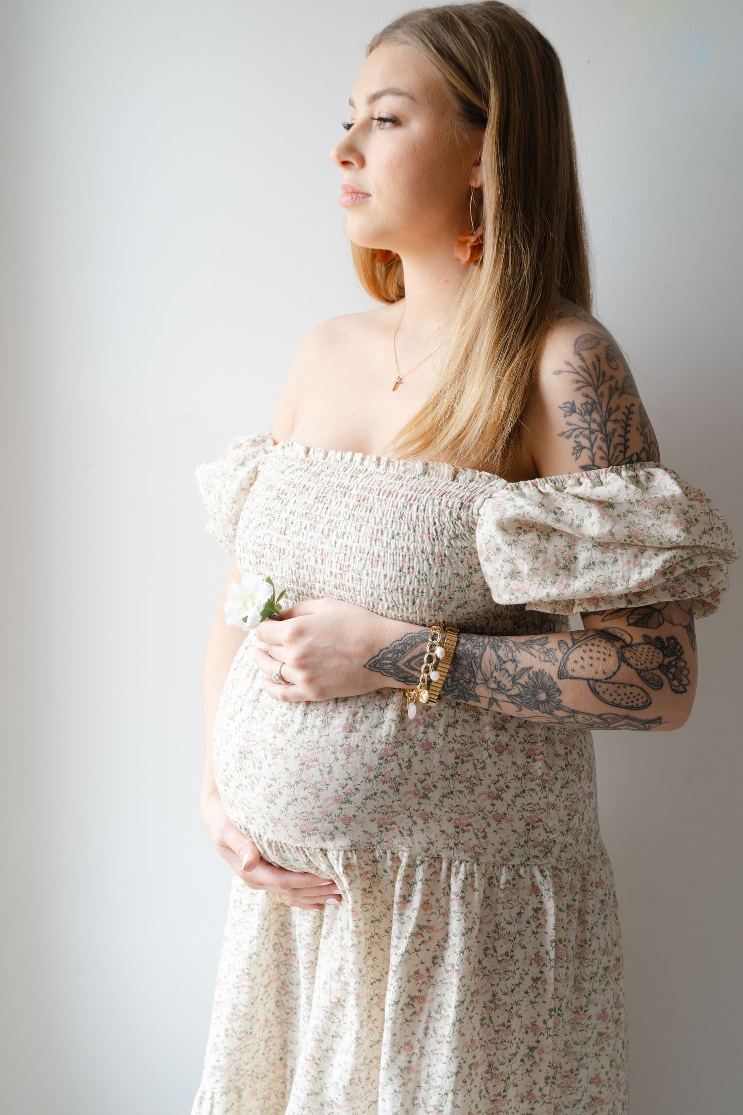 In-Home Maternity Session in Valparaiso, Indiana near Chicago