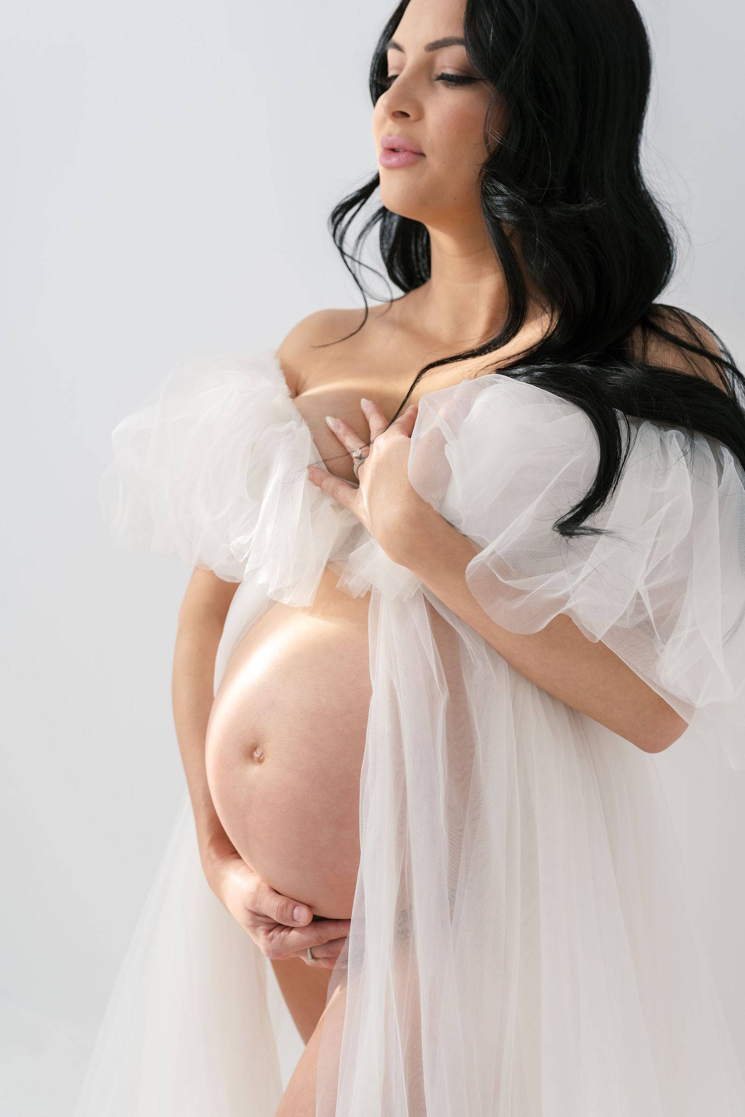 mother expecting her first born