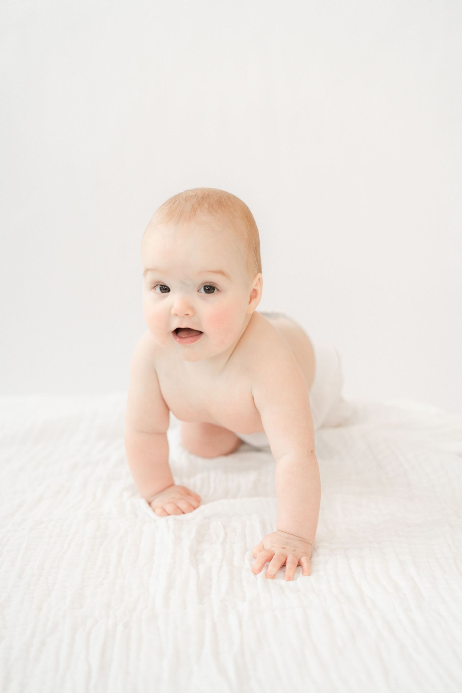 Baby Portraits In A Natural Light Studio In Downtown Valparaiso