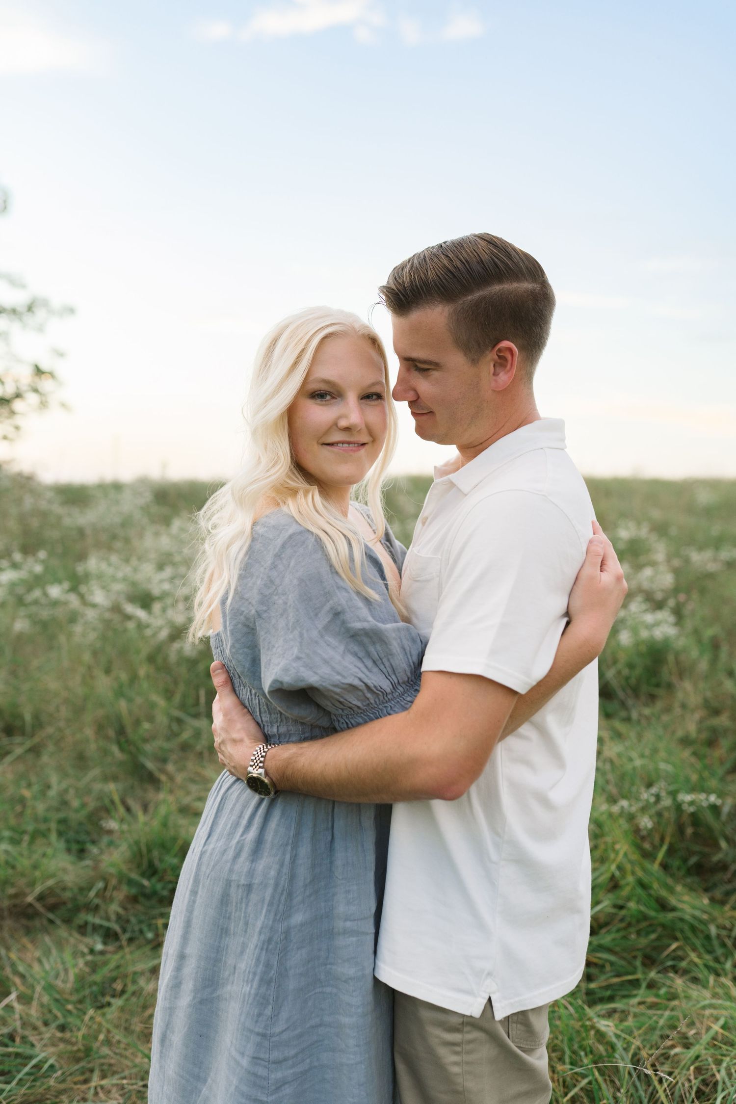Six Month Baby Milestone Session in Crown, Indiana, near Chicago