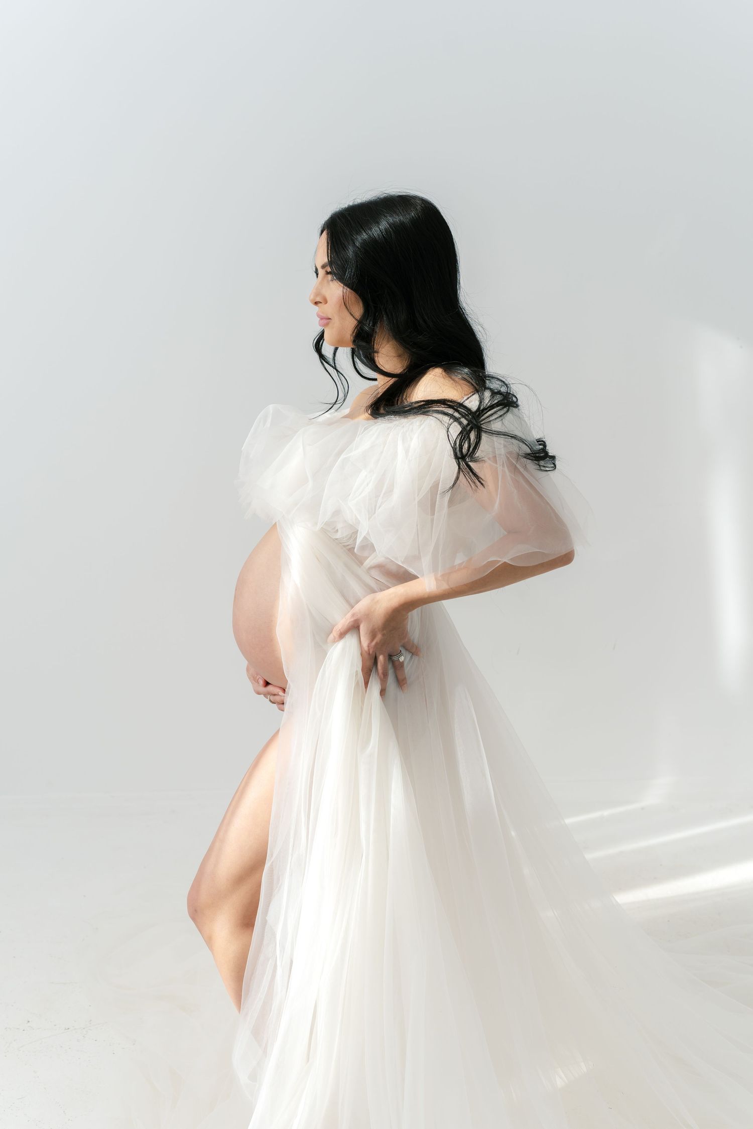 mother expecting first baby