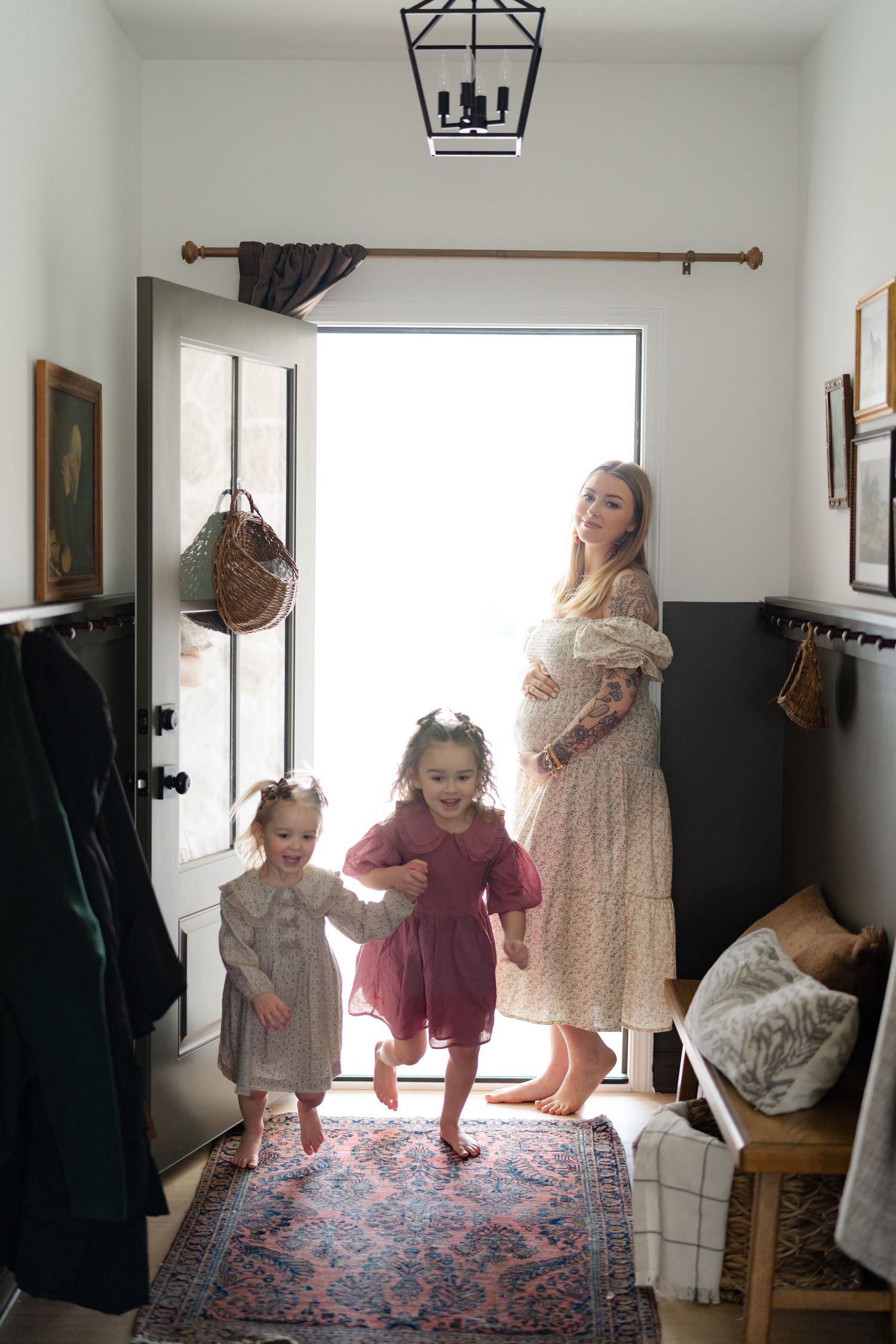 In-Home Maternity Session in Valparaiso, Indiana near Chicago