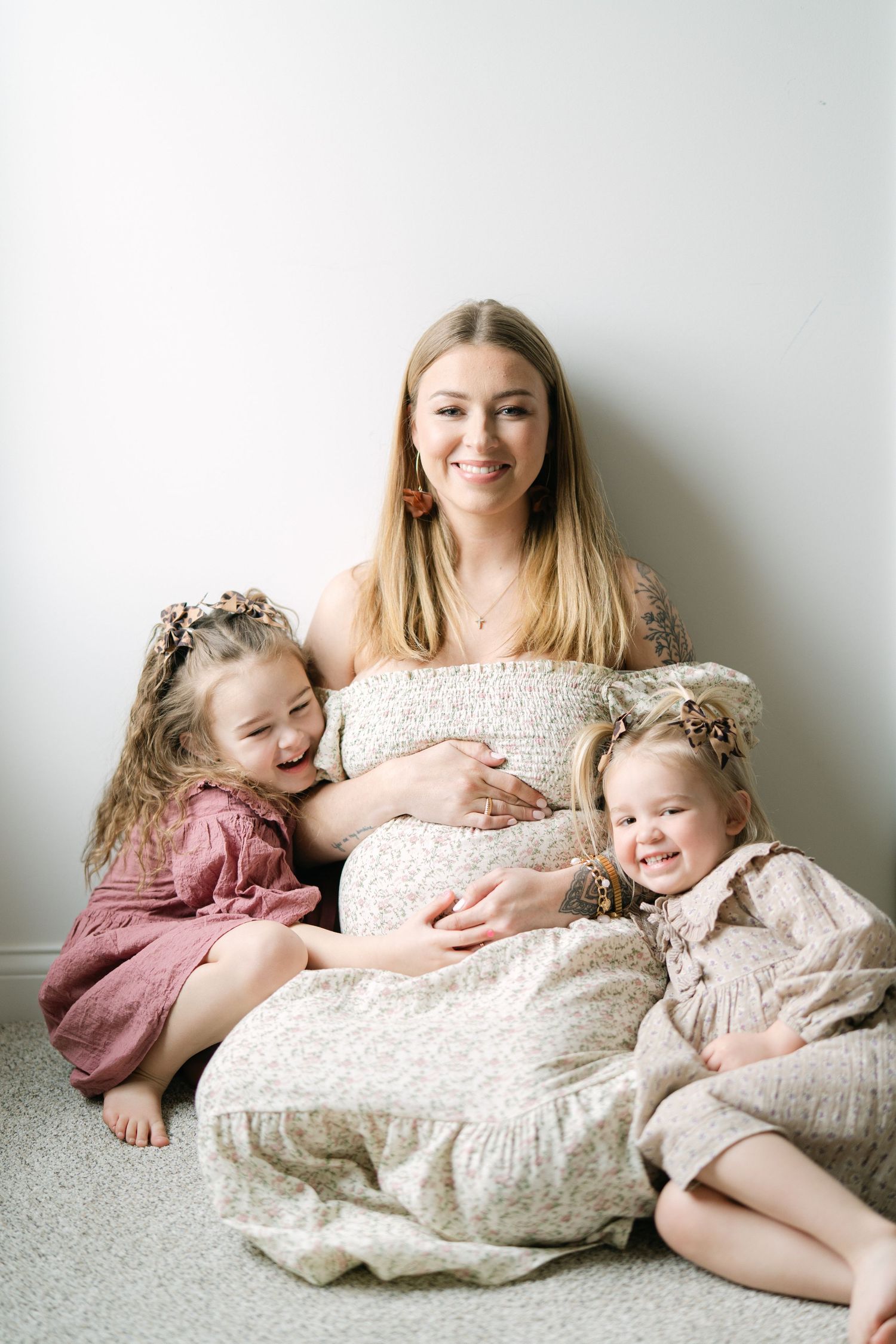 In-Home Maternity Session in Valparaiso, Indiana near Chicago