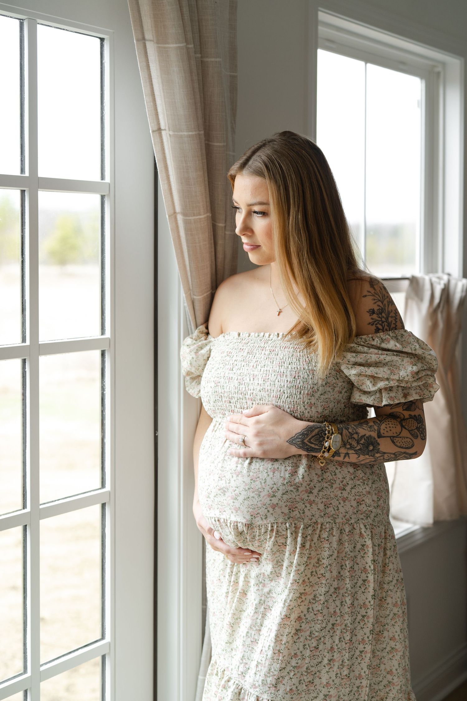 In-Home Maternity Session in Valparaiso, Indiana near Chicago