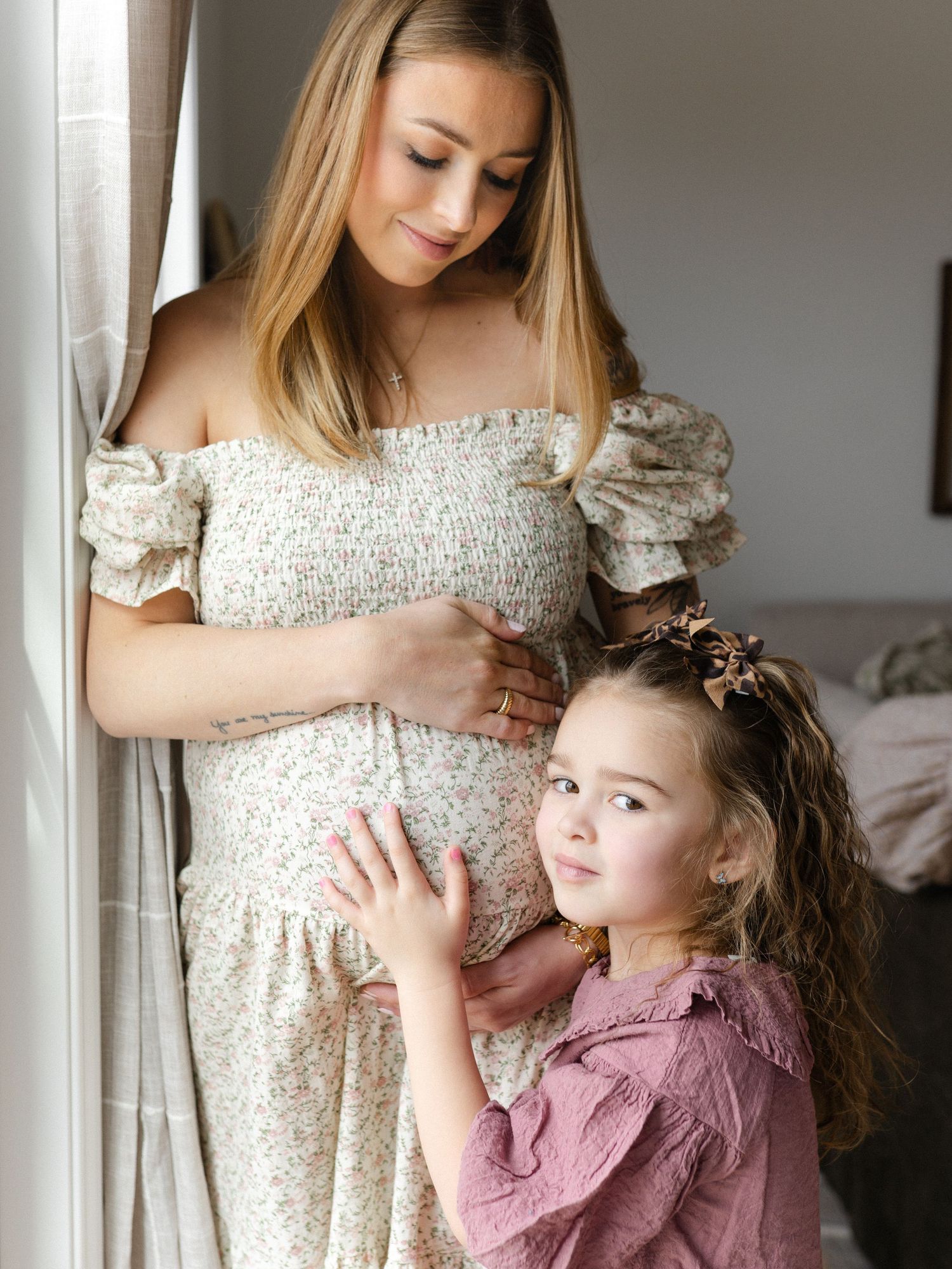 In-Home Maternity Session in Valparaiso, Indiana near Chicago