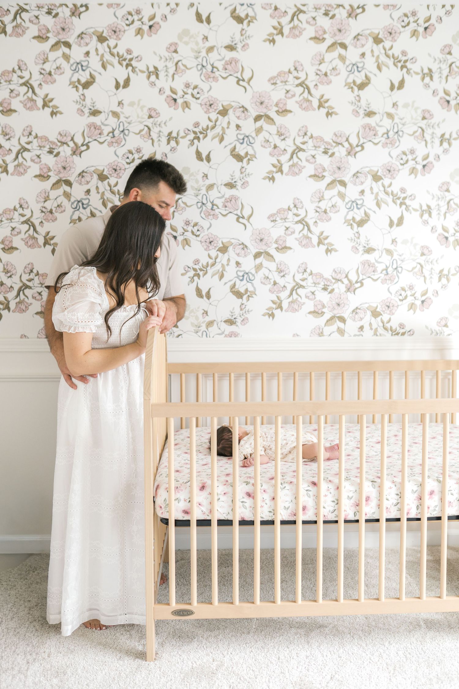 In-home newborn session in Valparaiso, Indiana designed for relaxed new parents