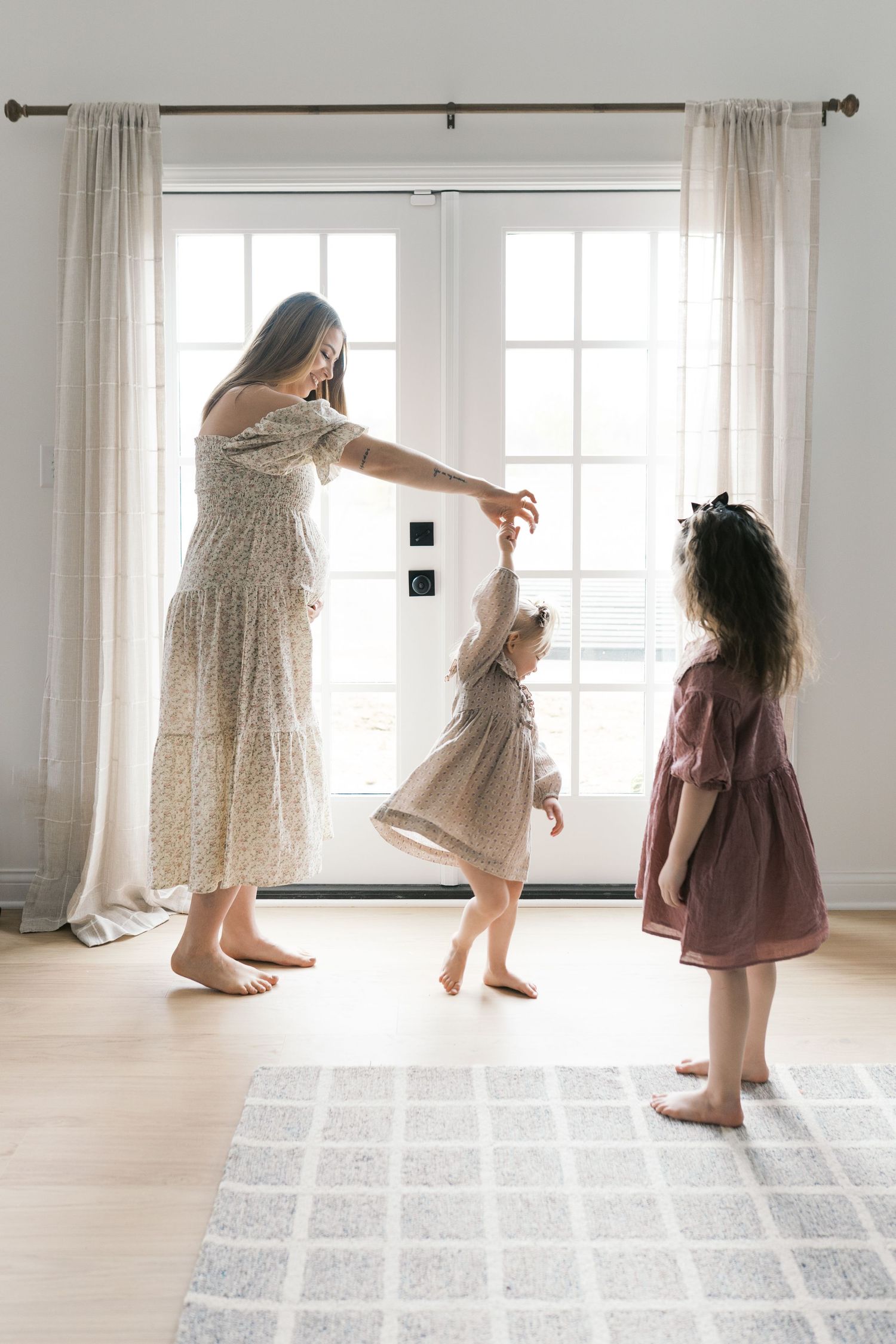 In-Home Maternity Session in Valparaiso, Indiana near Chicago