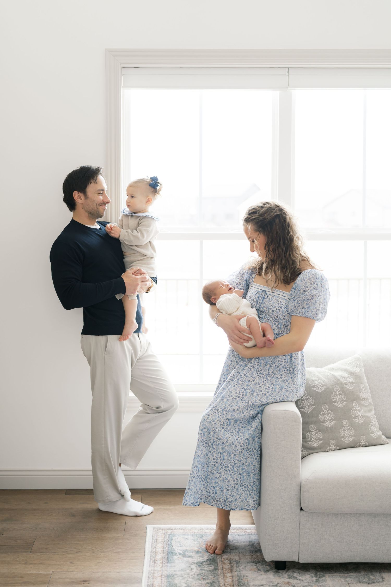 Family Newborn Photos Valparaiso Indiana