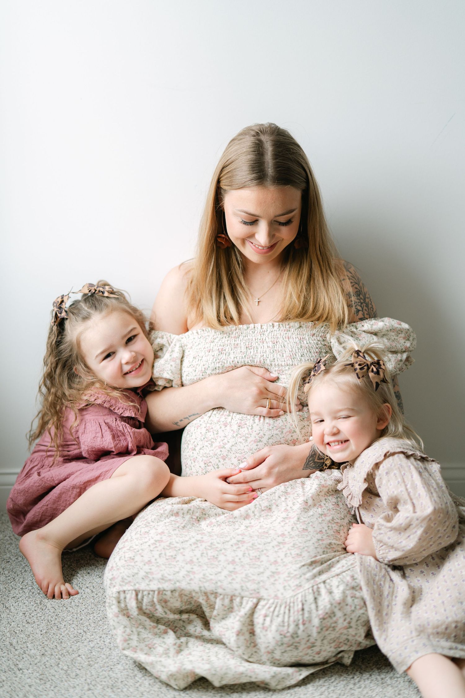 In-Home Maternity Session in Valparaiso, Indiana near Chicago