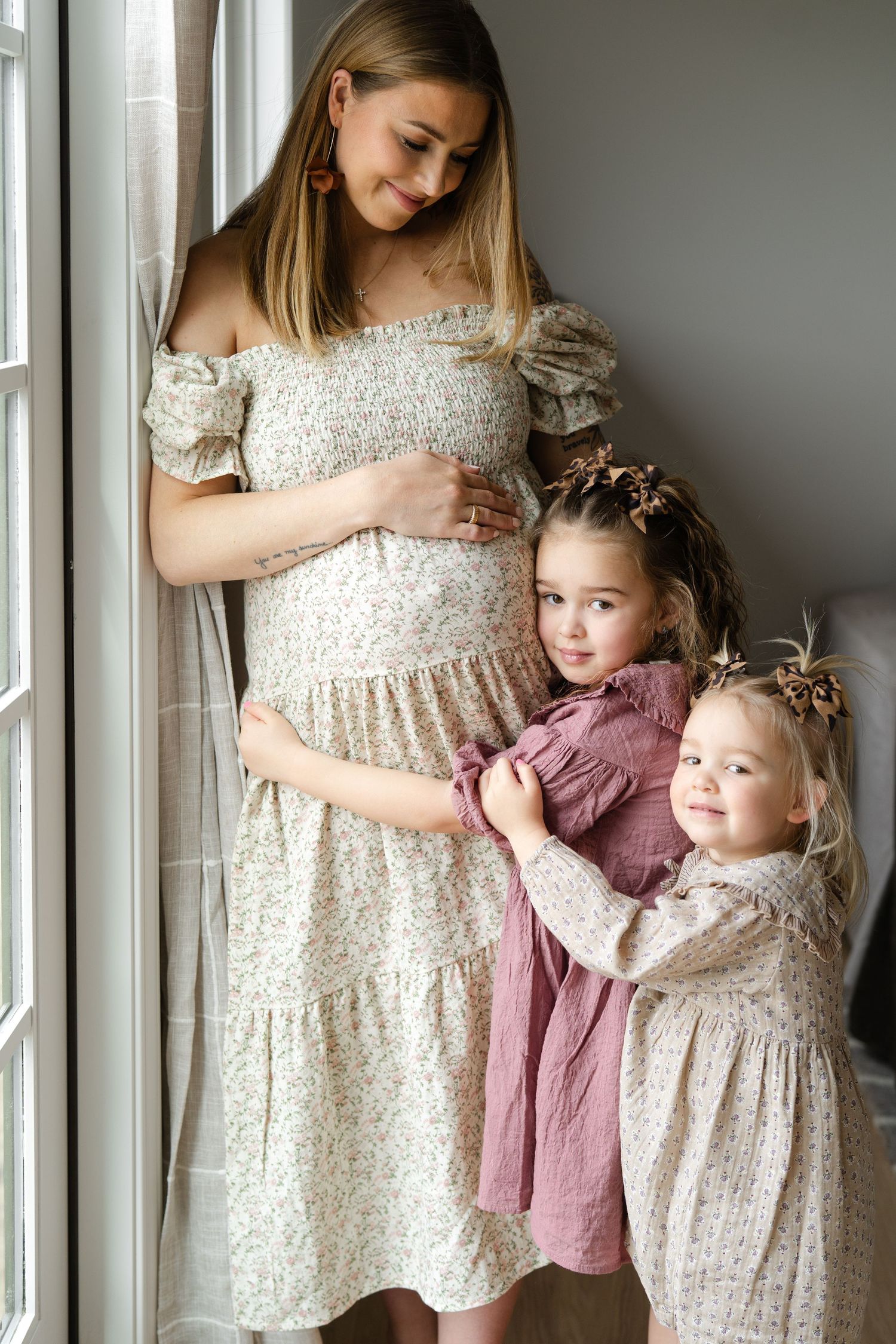 In-Home Maternity Session in Valparaiso, Indiana near Chicago