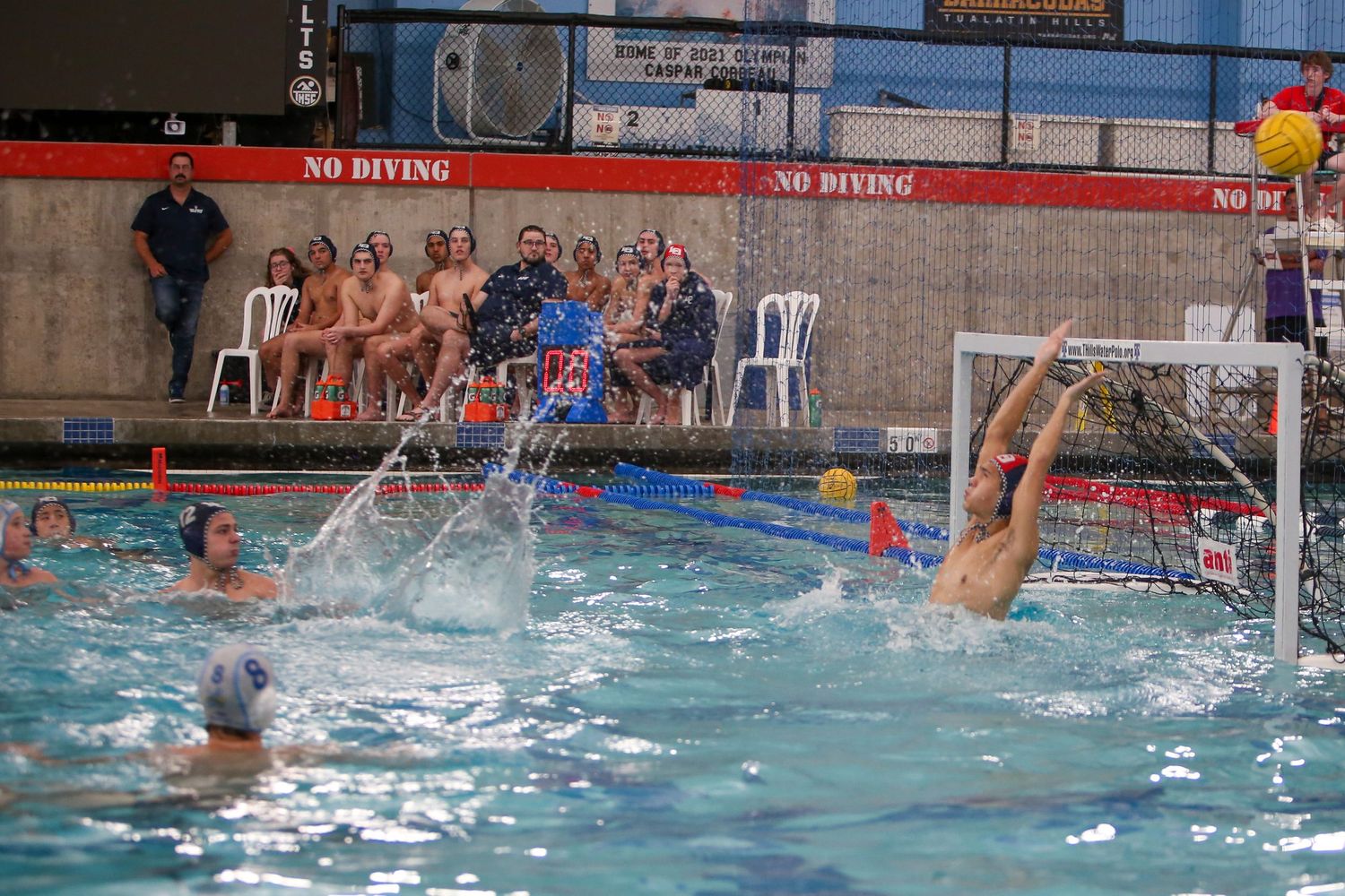 Water Polo State Championship photographed by Miles Butler Photography