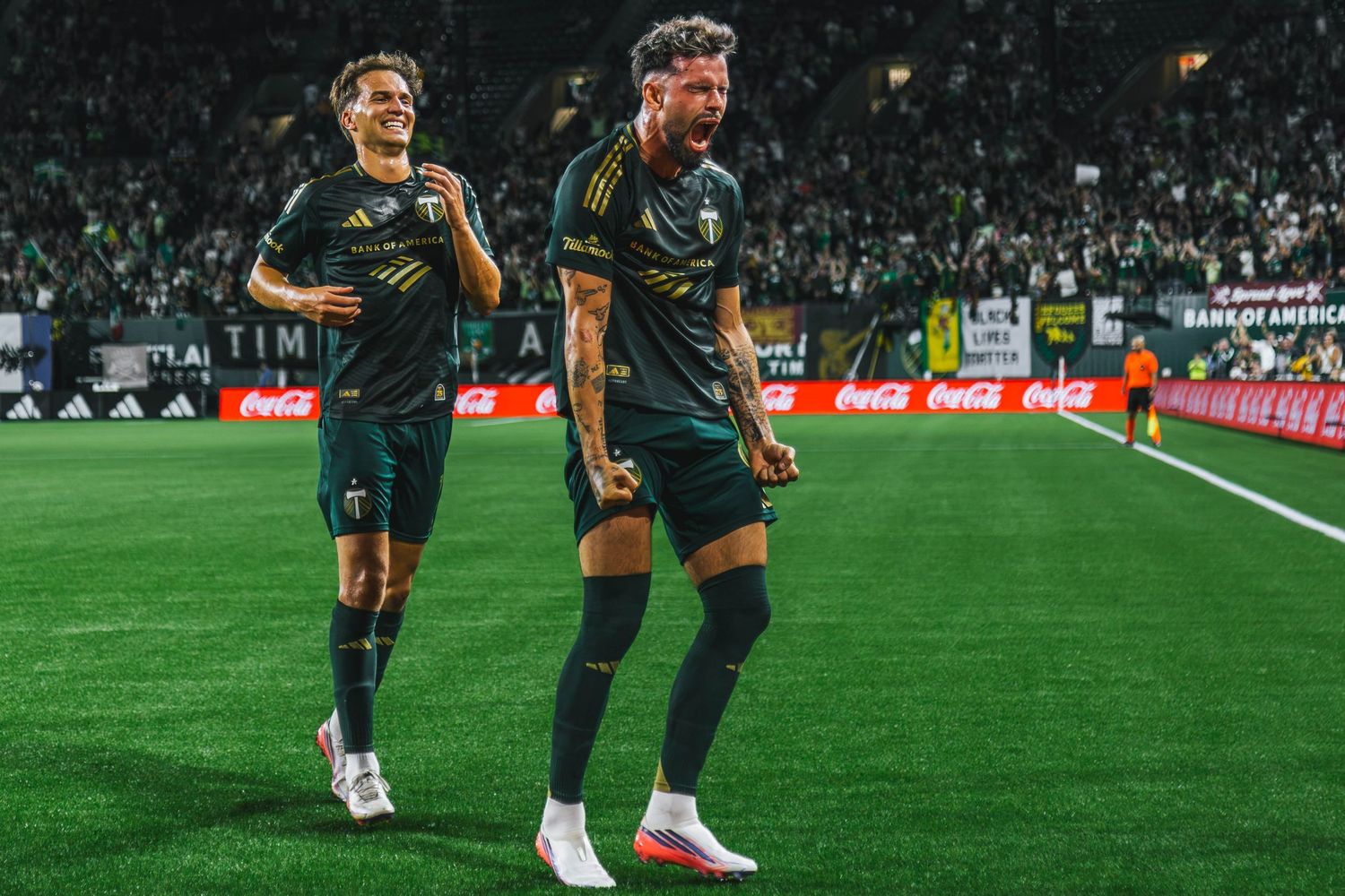 Kristoffer Velde Performing at the Portland Timbers match Vs St. Louis City at Providence Park