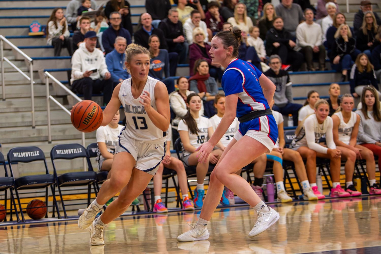 Wilsonville Wild Cats Basketball game photographed by Miles Butler Photography