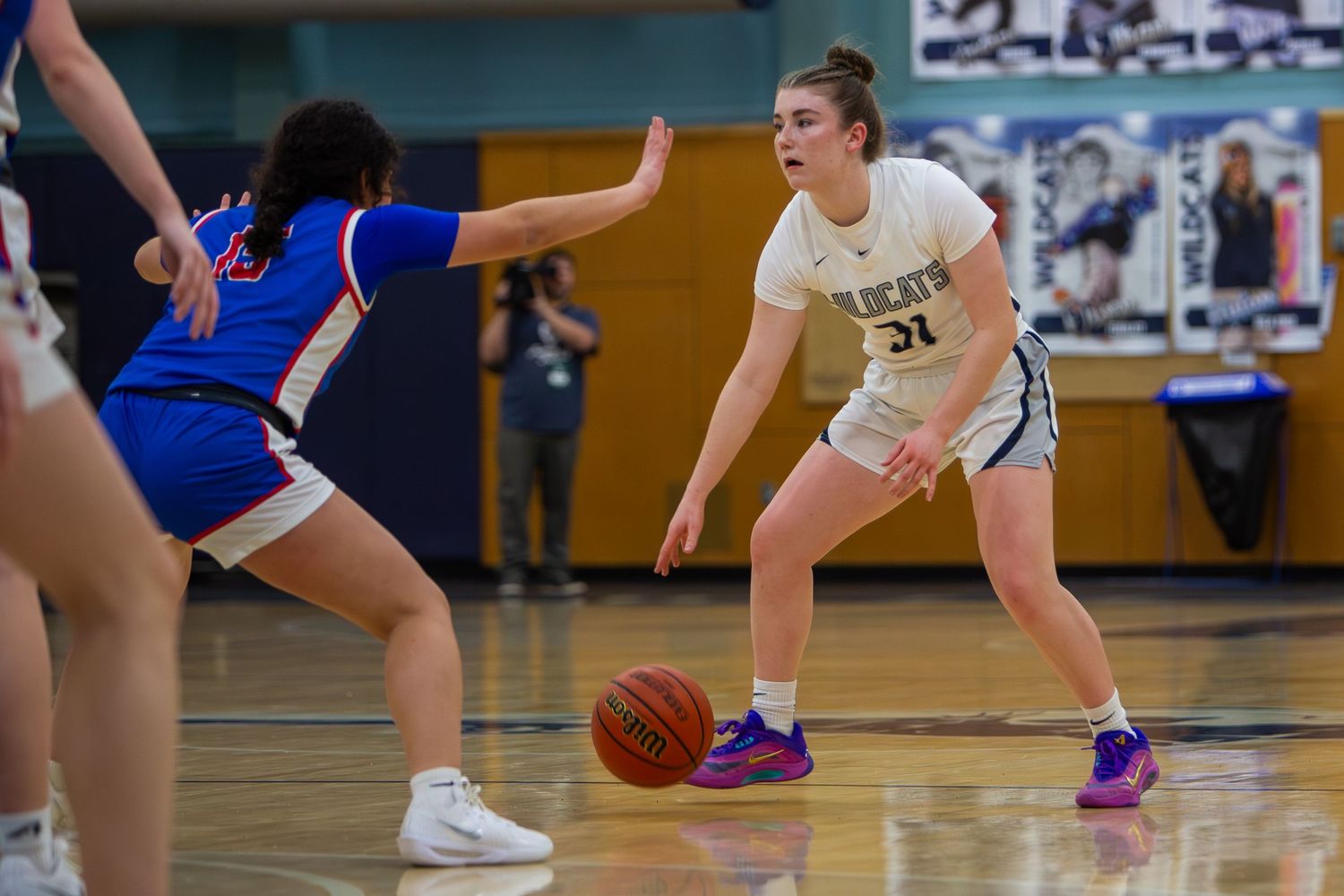 Wilsonville Wild Cats Basketball game photographed by Miles Butler Photography