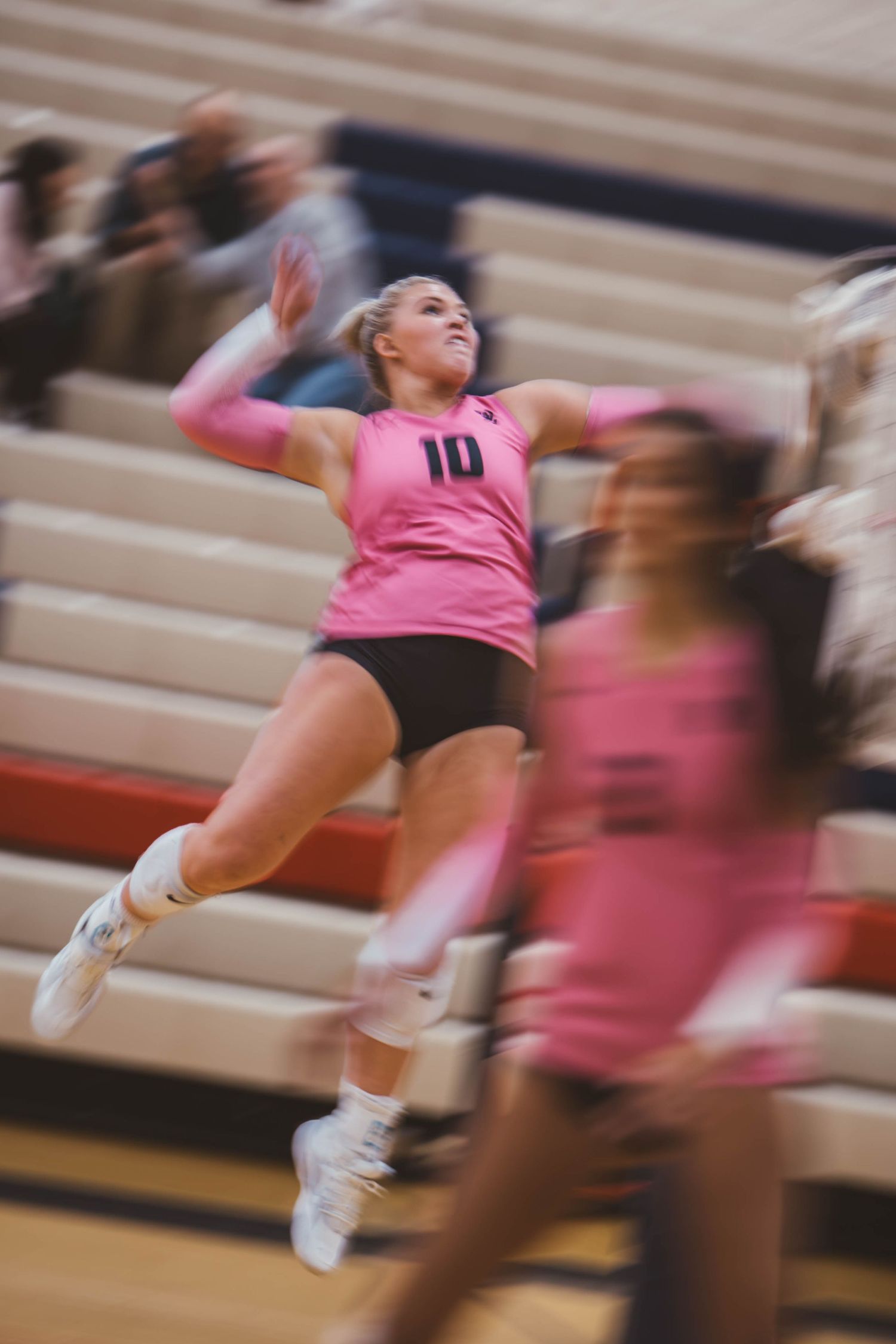 West Linn girls varsity volleyball vs. Lake Oswego, photographed by Miles Butler Photography in Oregon.