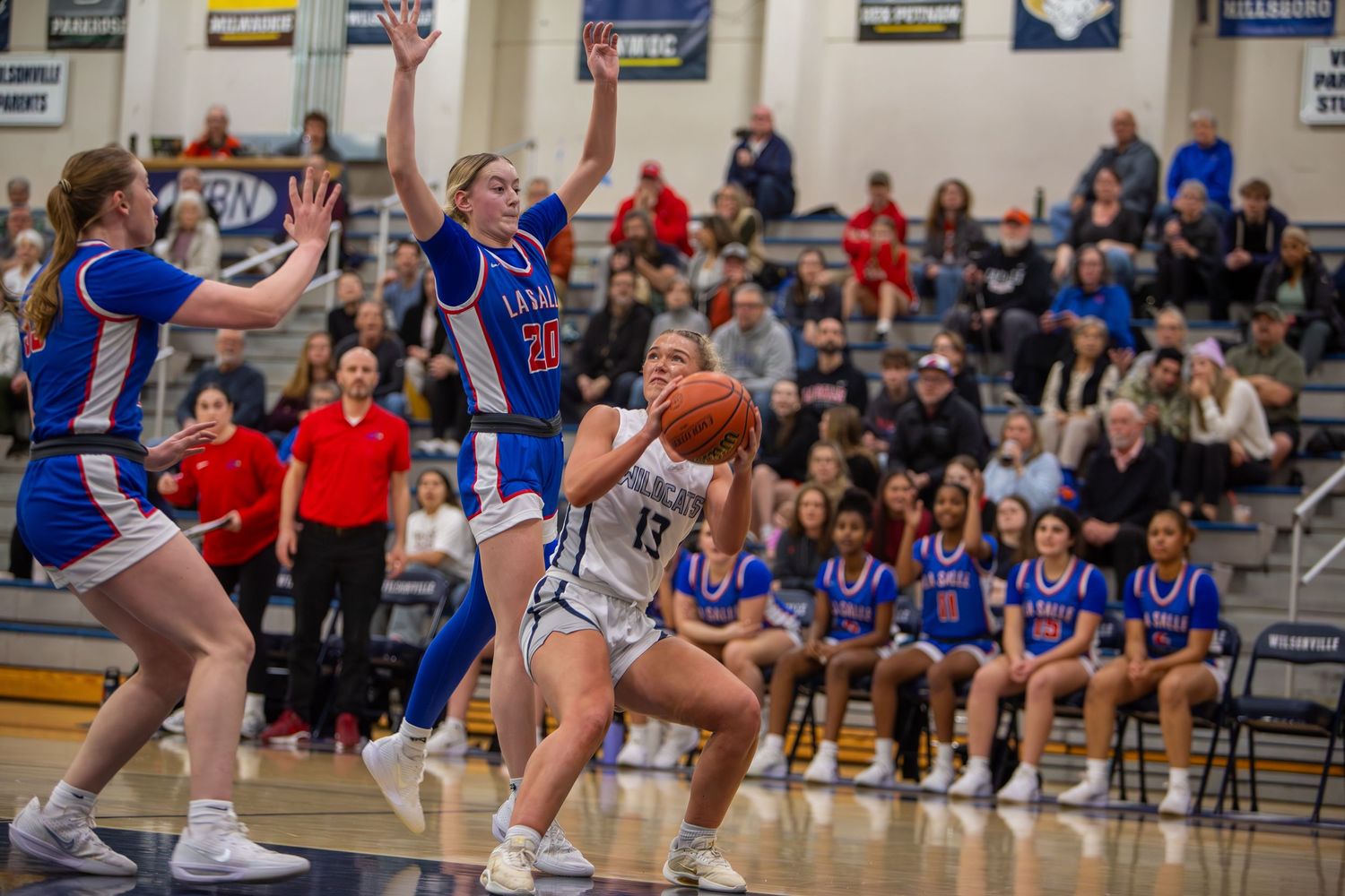 Wilsonville Wild Cats Basketball game photographed by Miles Butler Photography