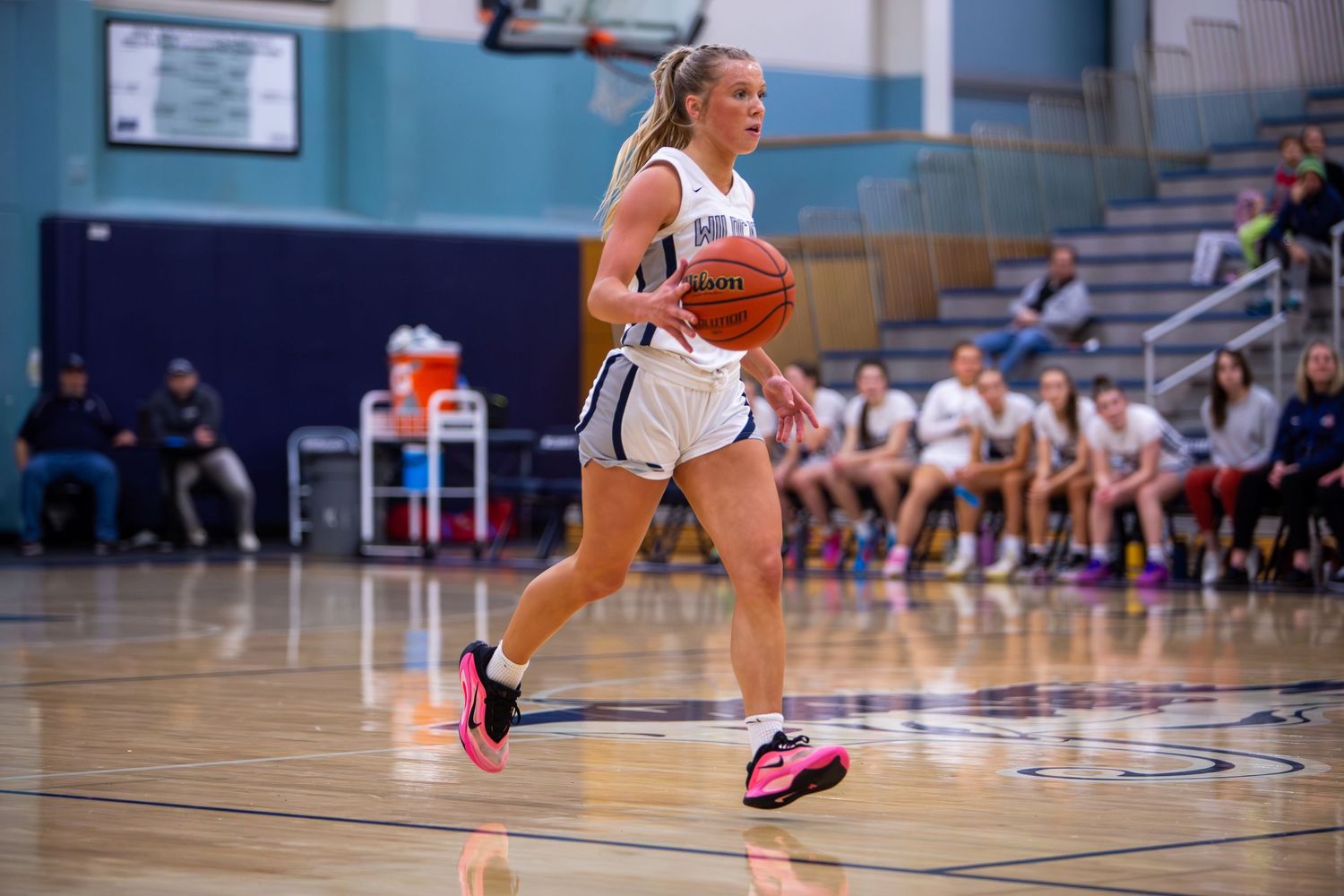 Wilsonville Wild Cats Basketball game photographed by Miles Butler Photography