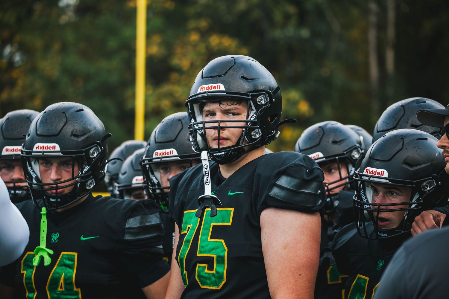 West Linn Varsity Football vs Central Catholic Photographed by Miles Butler Photography