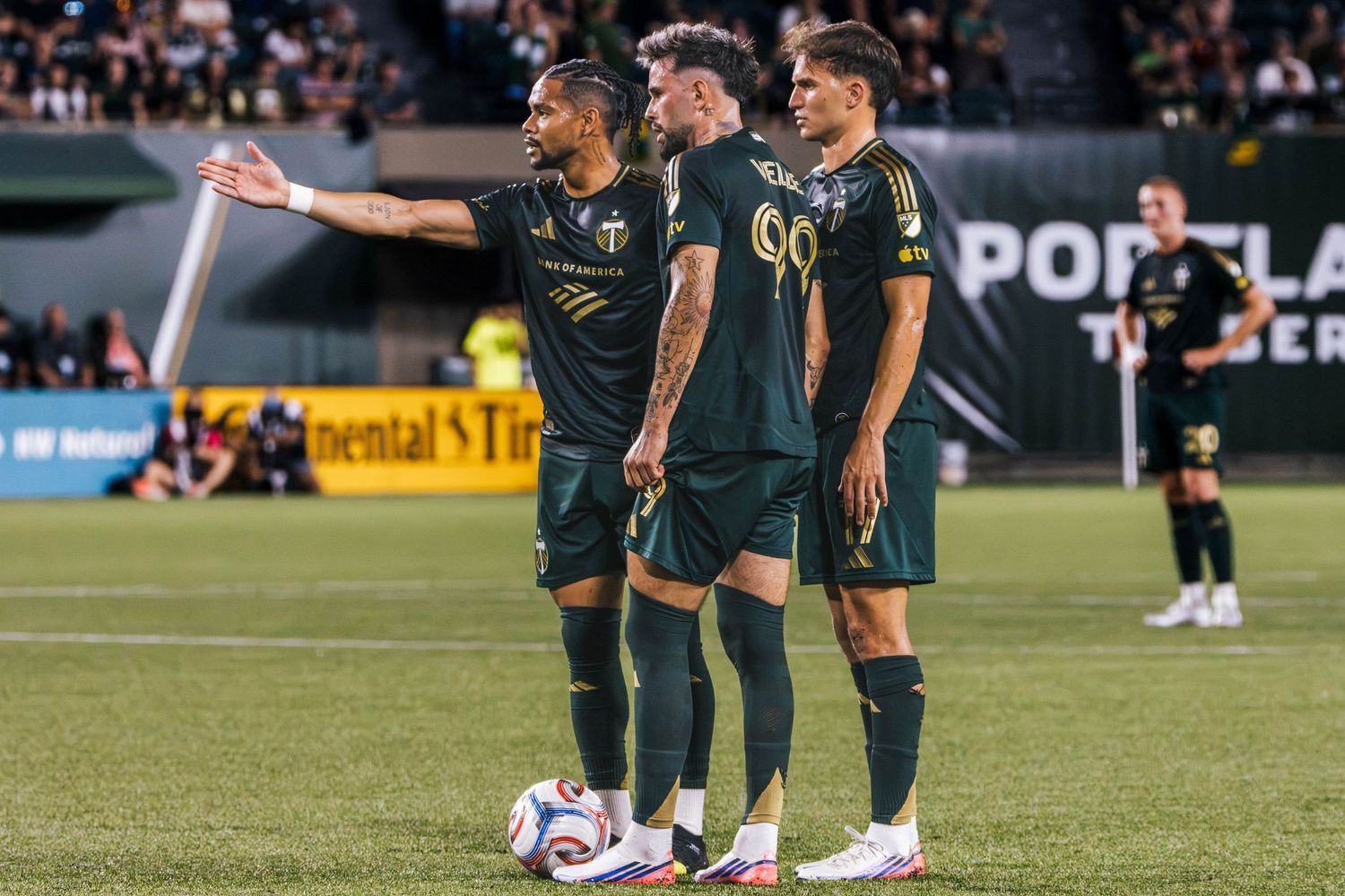 Kristoffer Velde Performing at the Portland Timbers match Vs St. Louis City at Providence Park Photographed by Miles Butler Photography