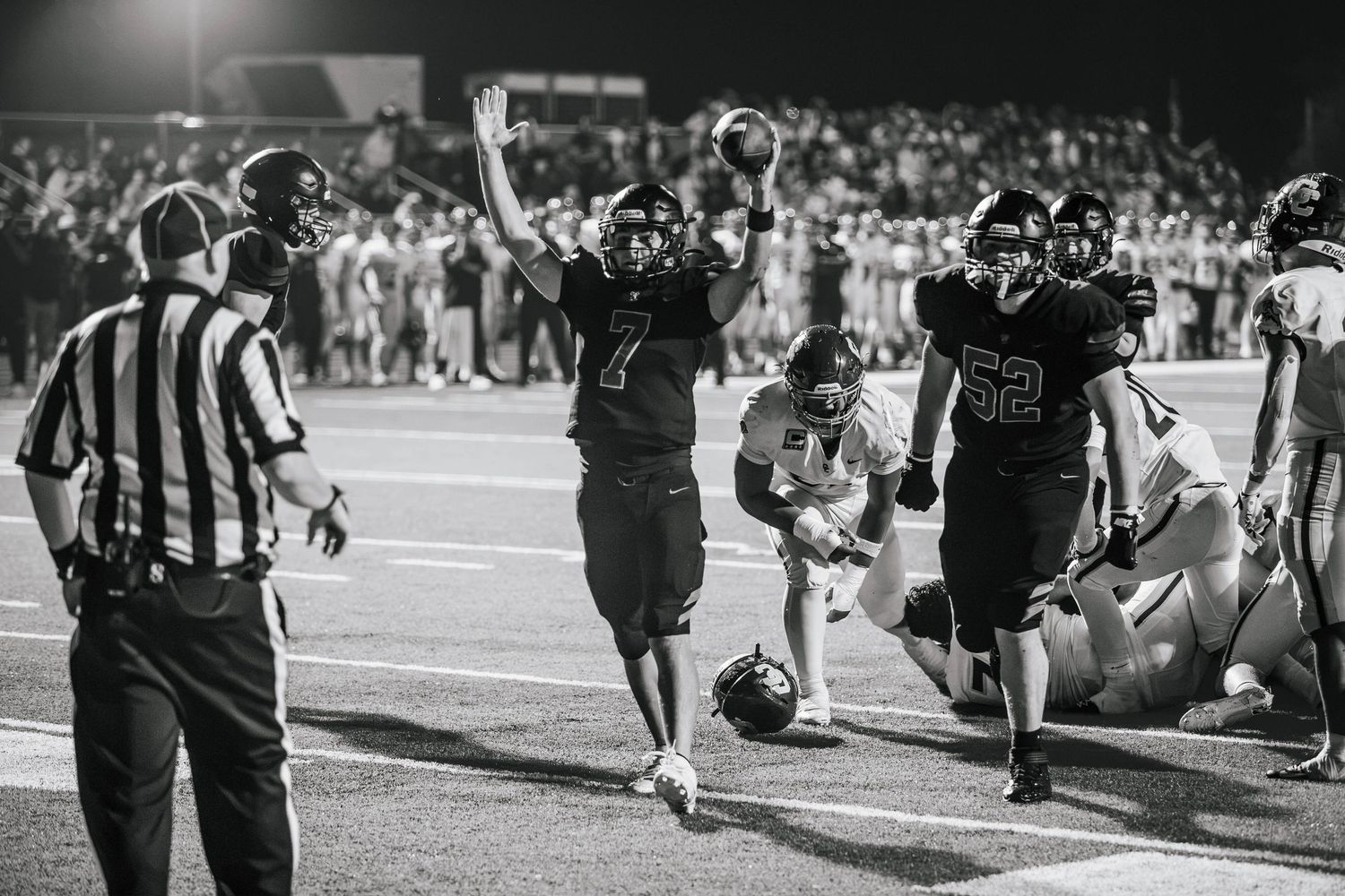 West Linn Varsity Football vs Central Catholic Photographed by Miles Butler Photography