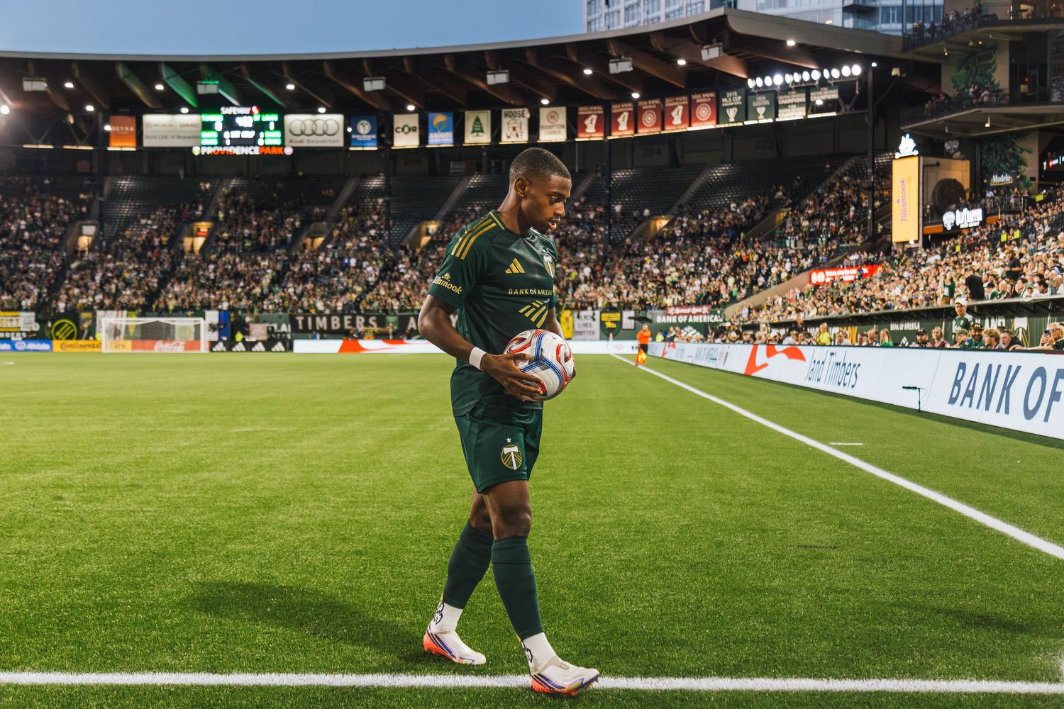 Portland Timbers Vs St. Louis City at Providence Park Photographed by Miles Butler Photography