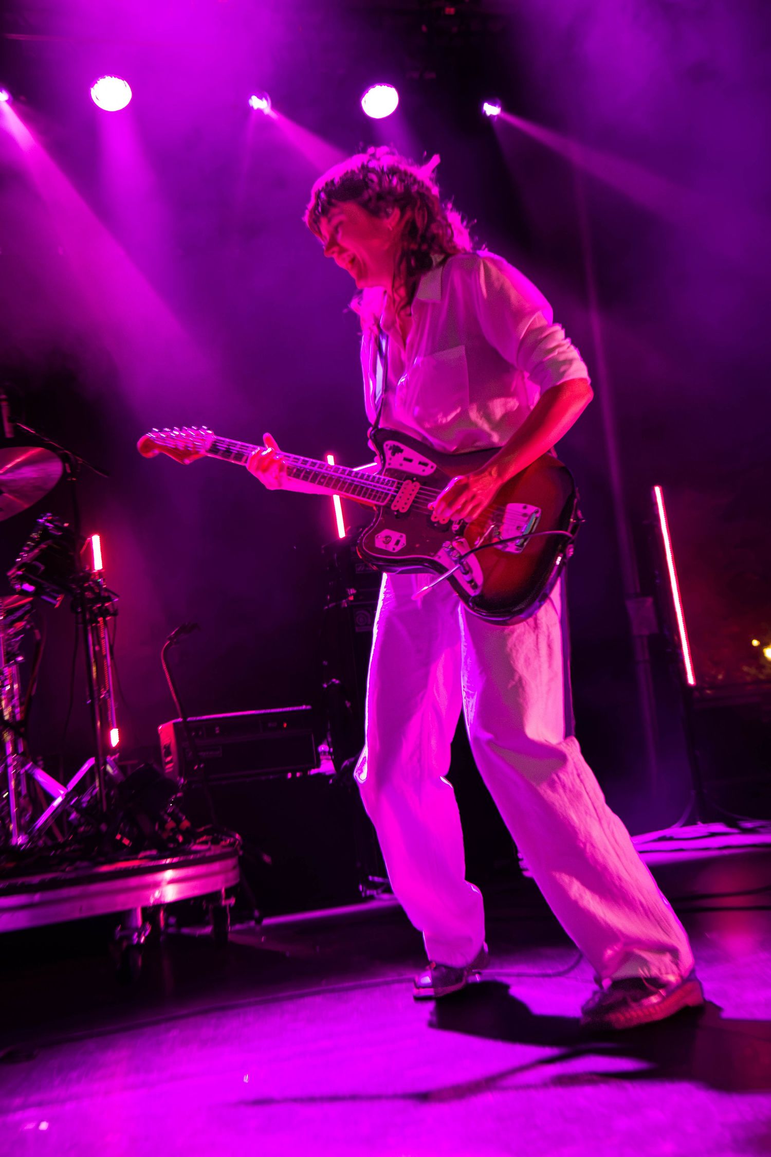 Courtney Barnett concert live at Pioneer Courthouse Square photographed by Miles Butler Photography