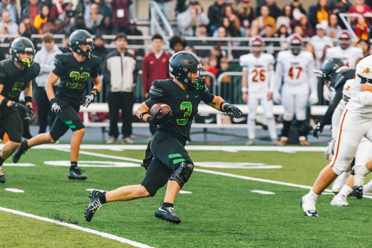 West Linn Varsity Football vs Central Catholic Photographed by Miles Butler Photography