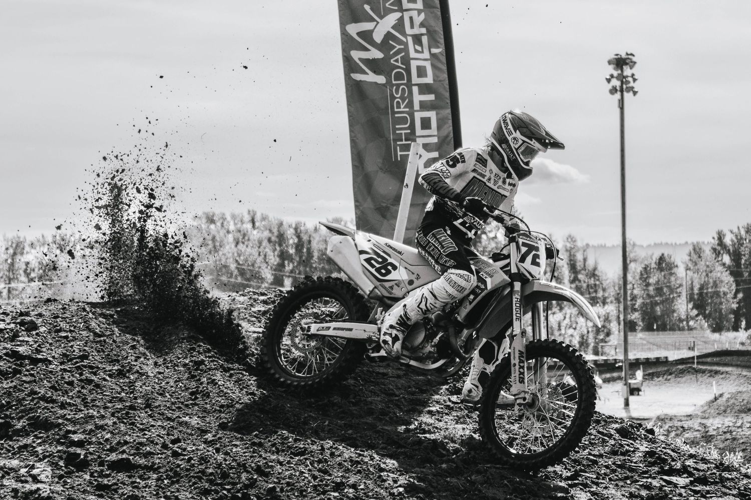 Thursday Night Motocross in Portland Oregon photographed by Miles Butler Photography