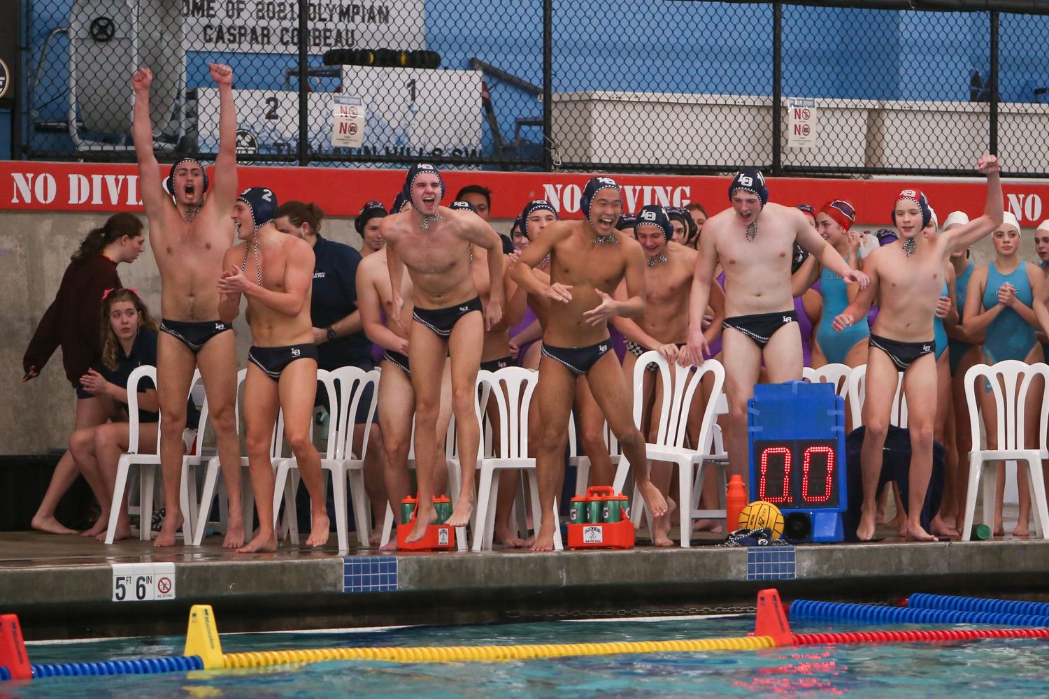 Water Polo State Championship photographed by Miles Butler Photography