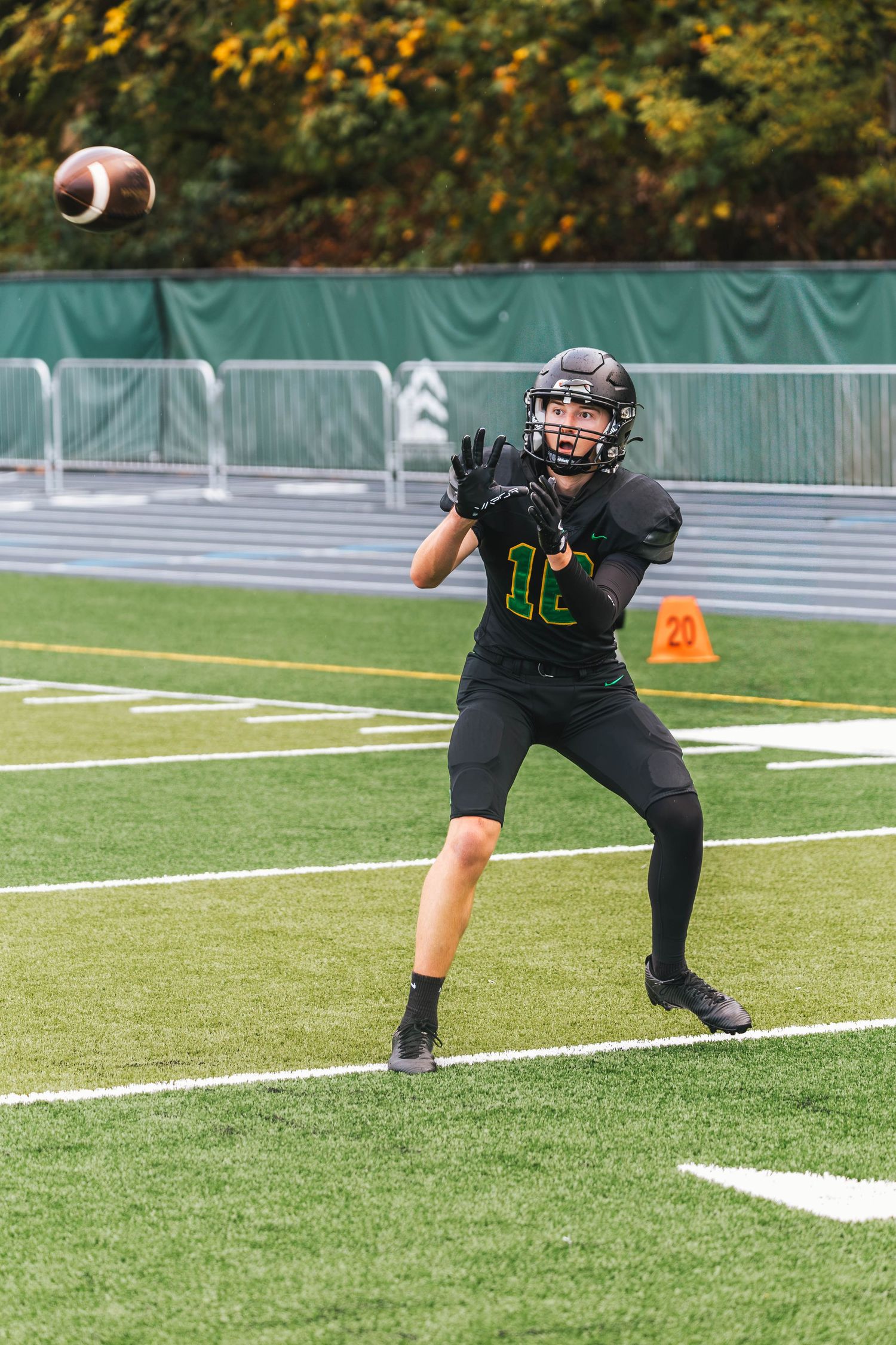 West Linn Varsity Football vs Central Catholic Photographed by Miles Butler Photography
