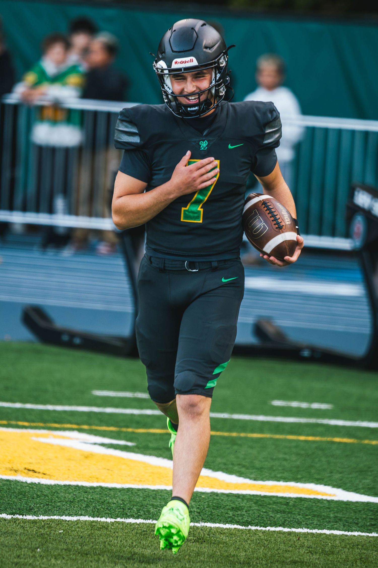 West Linn Varsity Football vs Central Catholic Photographed by Miles Butler Photography