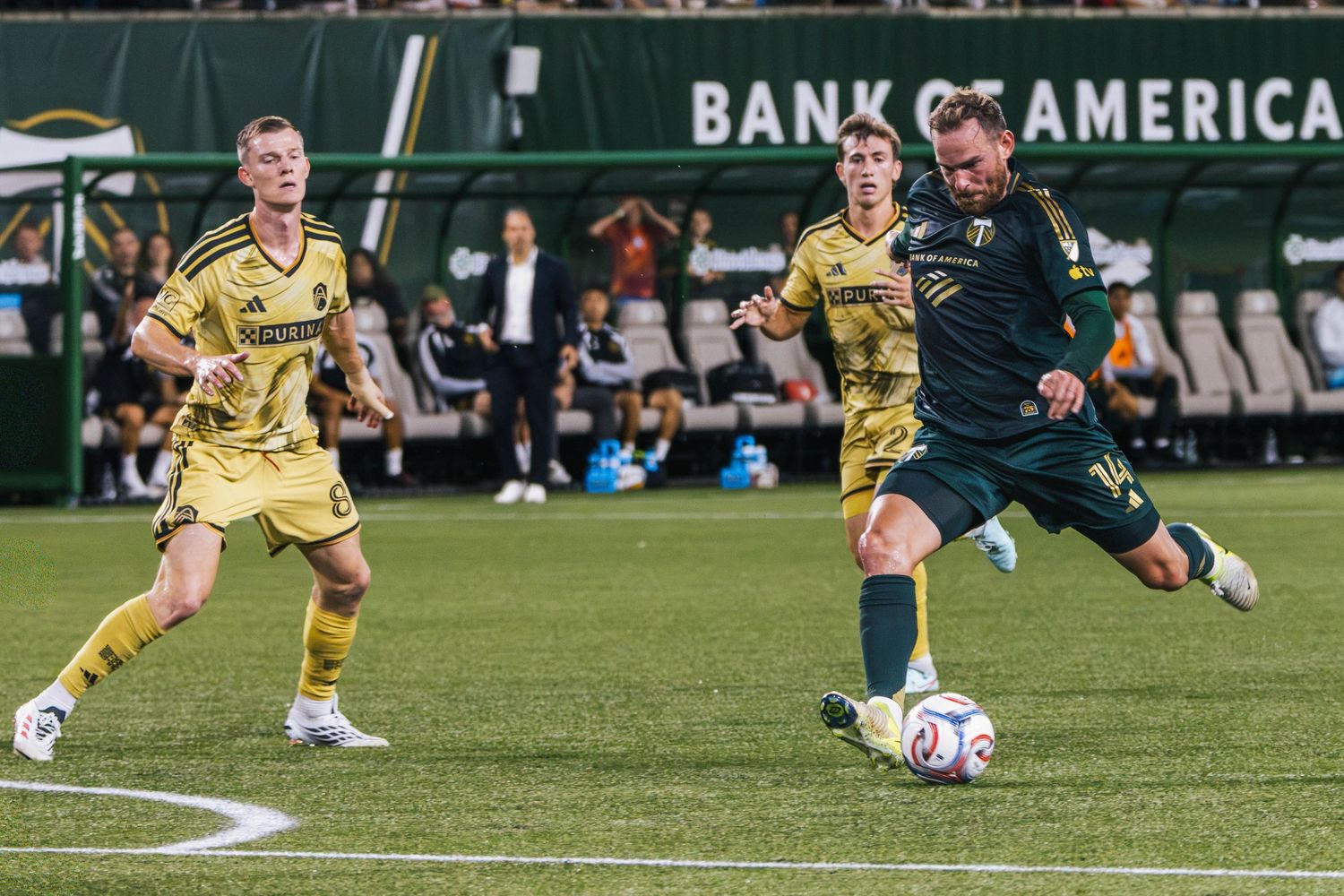 Portland Timbers Vs St. Louis City at Providence Park Photographed by Miles Butler Photography