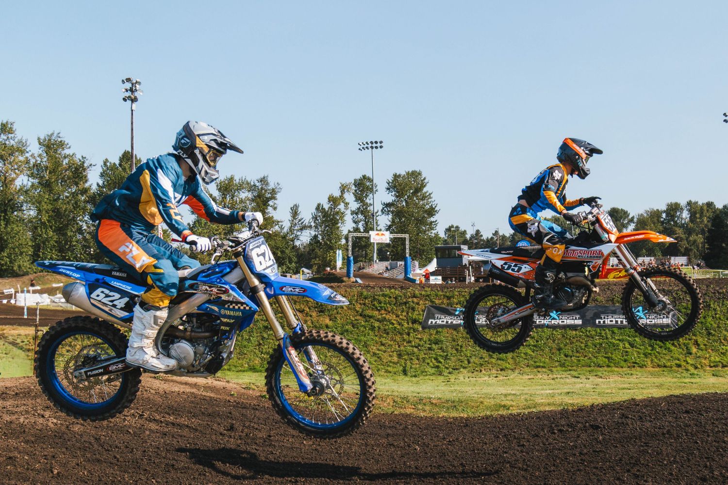 Thursday Night Motocross in Portland Oregon photographed by Miles Butler Photography
