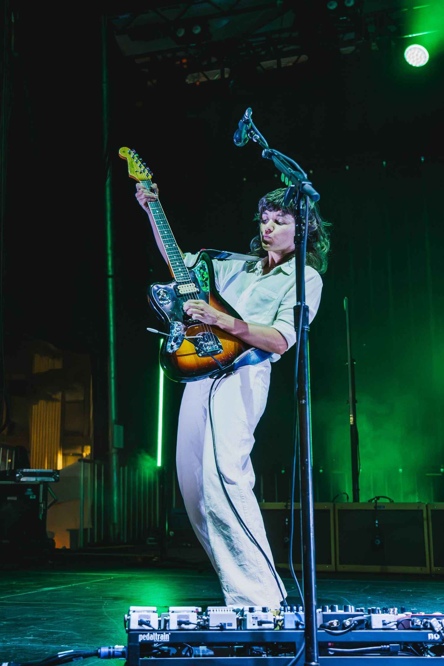 Courtney Barnett concert live at Pioneer Courthouse Square photographed by Miles Butler Photography